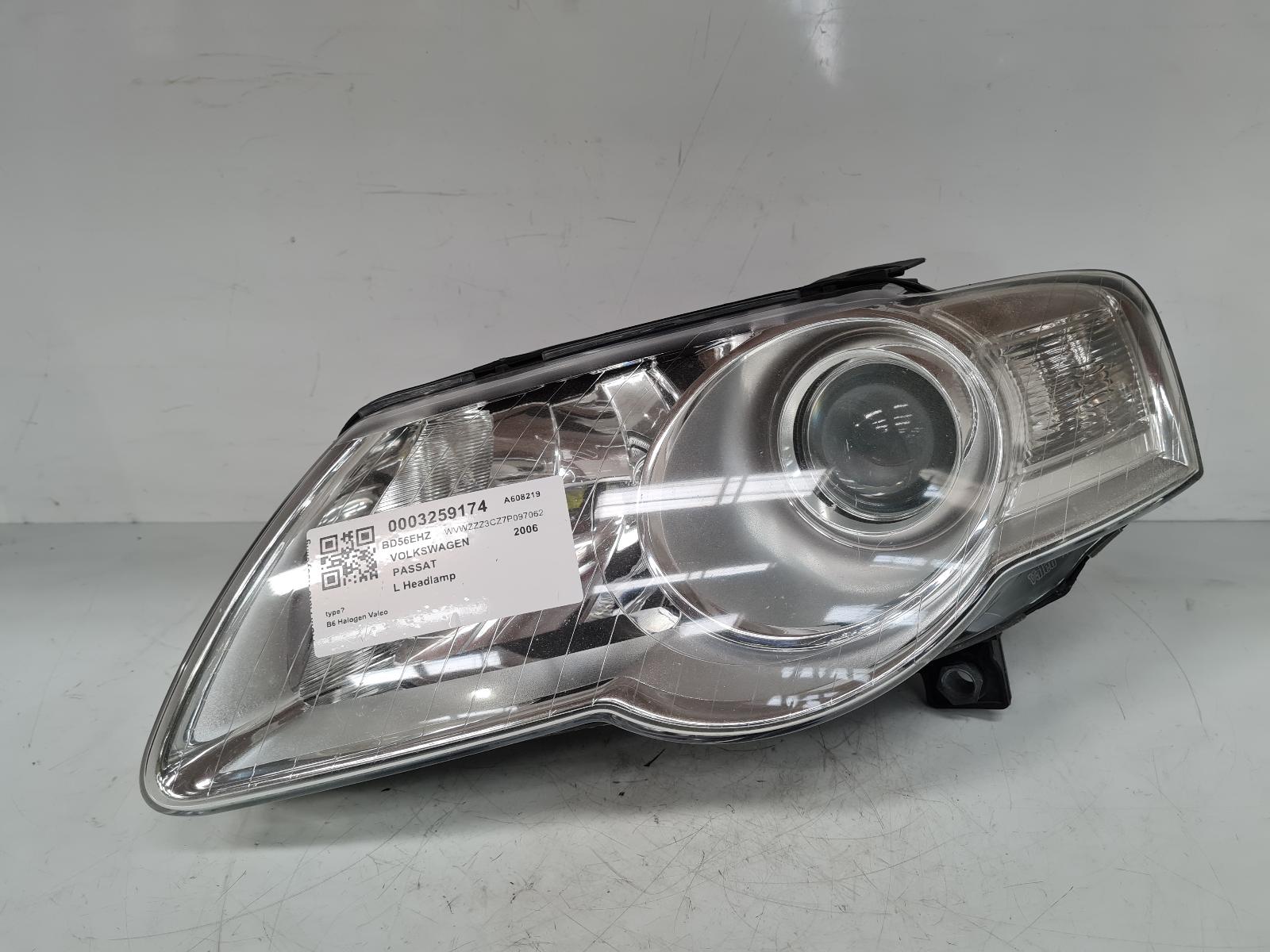 View Auto part L Headlamp Volkswagen Passat 2006