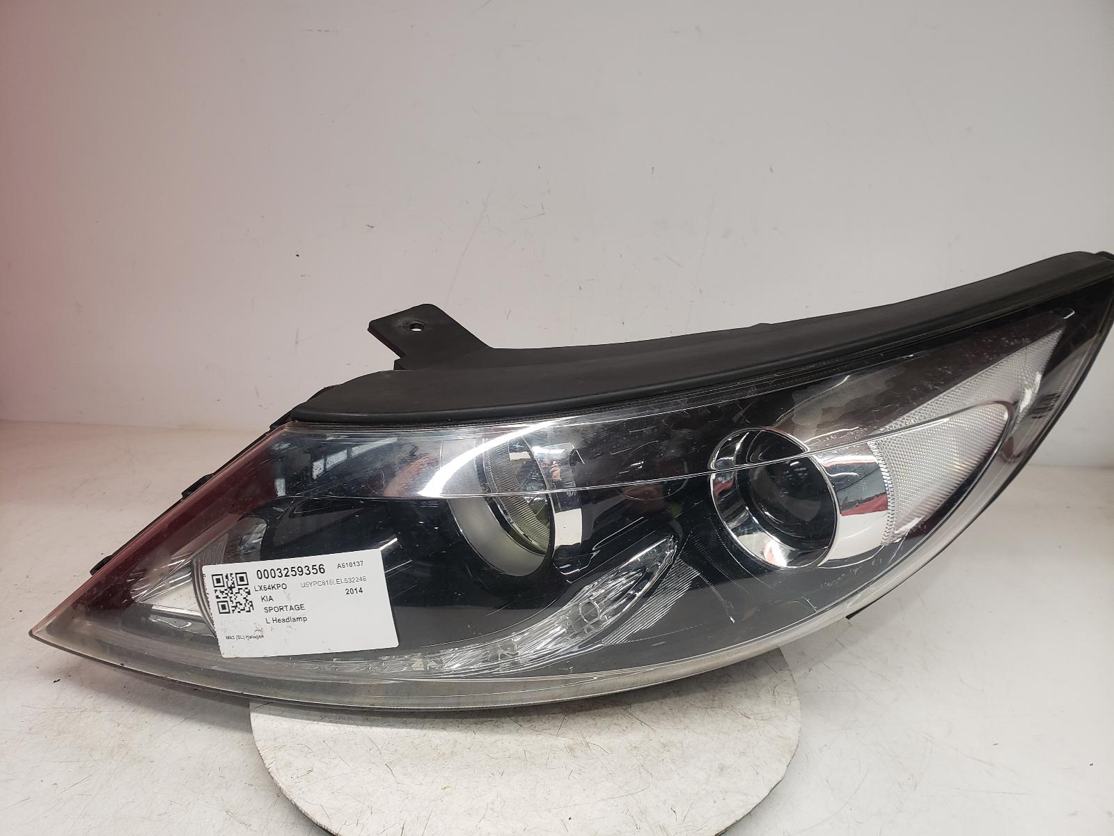View Auto part L Headlamp Kia Sportage 2014