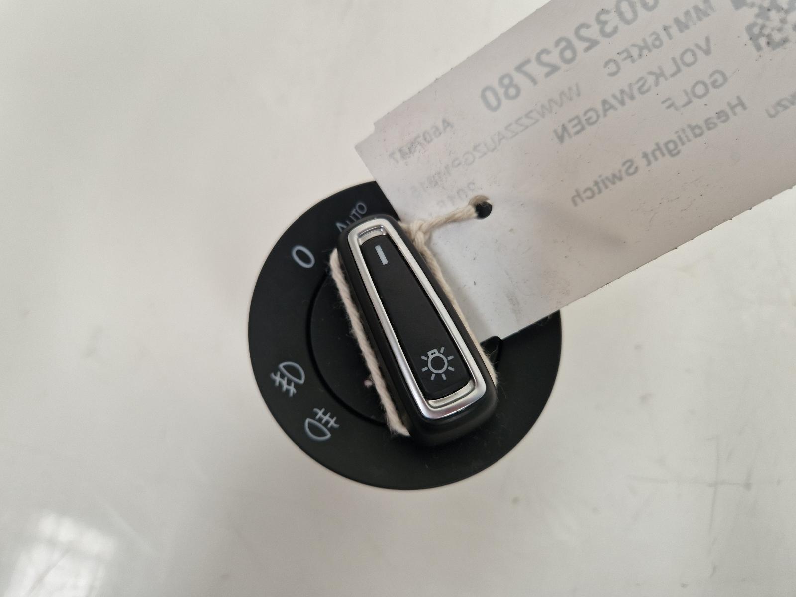 View Auto part Headlight Switch Volkswagen Golf 2016