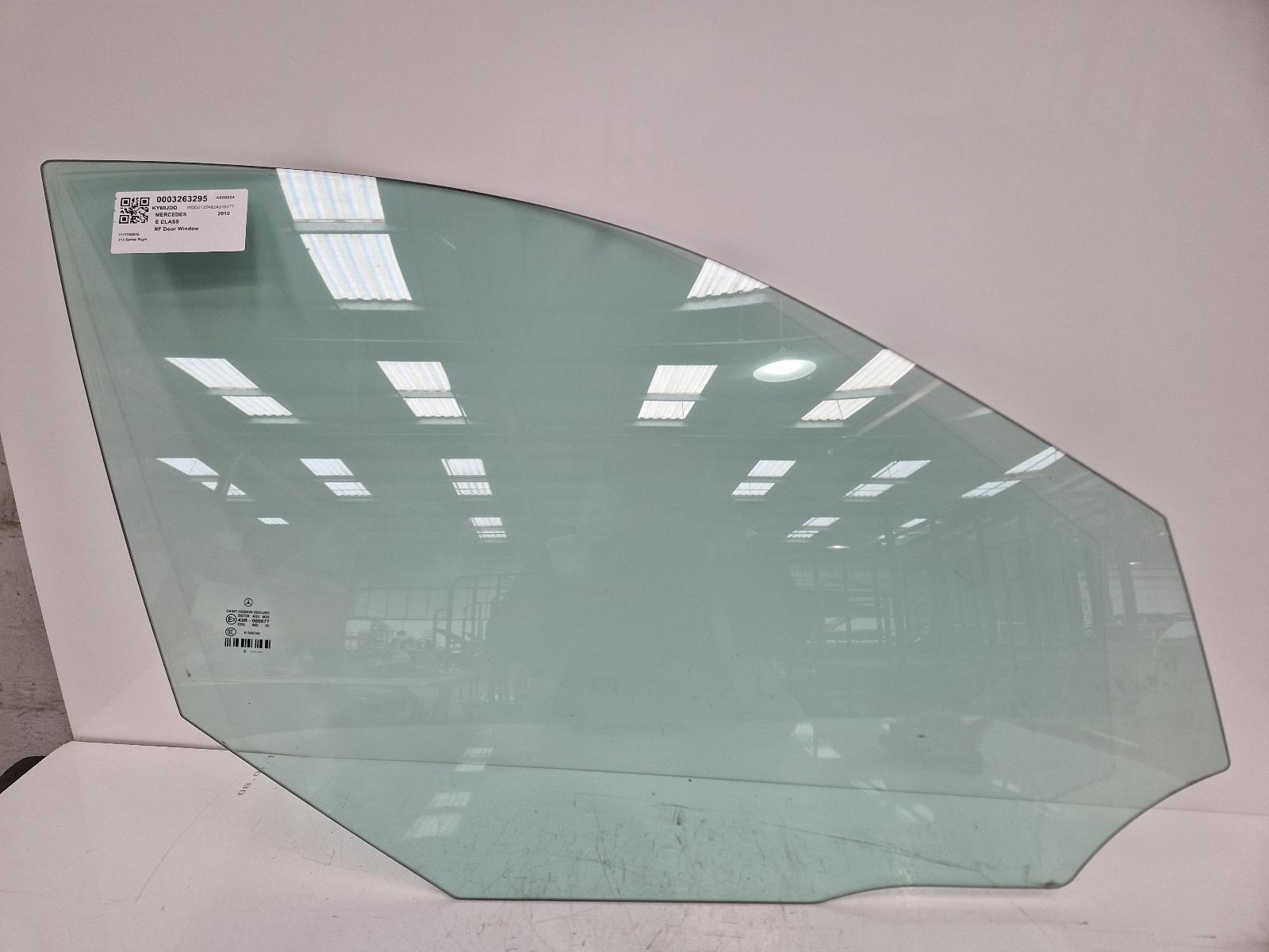 View Auto part RF Door Window Mercedes E Class 2010