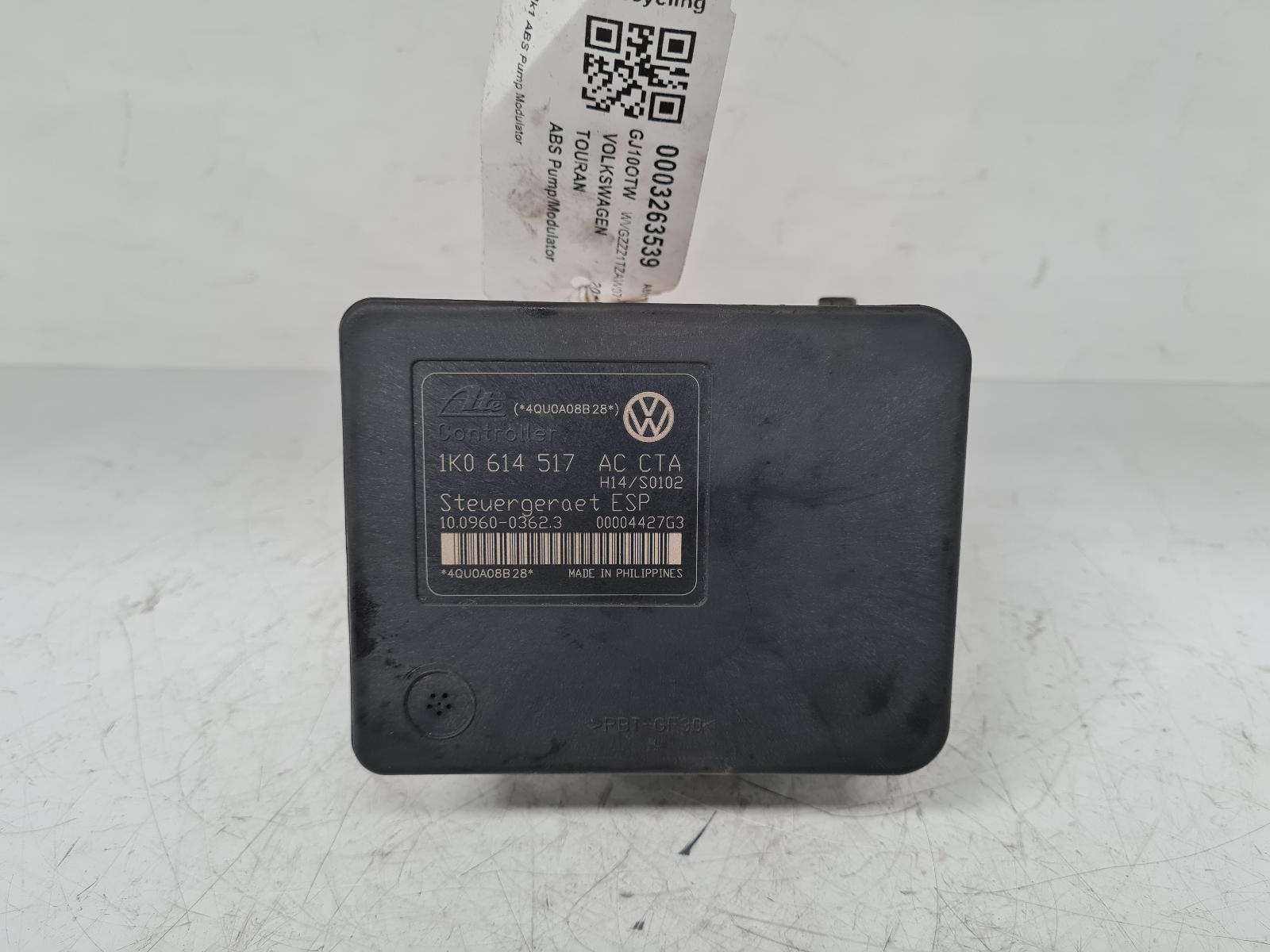View Auto part ABS Pump/Modulator Volkswagen Touran 2010