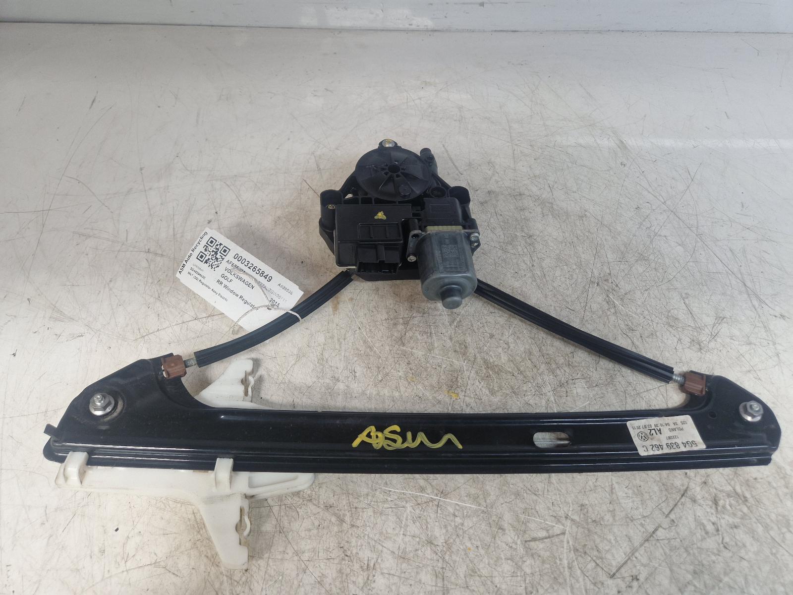 View Auto part RR Window Regulator Volkswagen Golf 2015