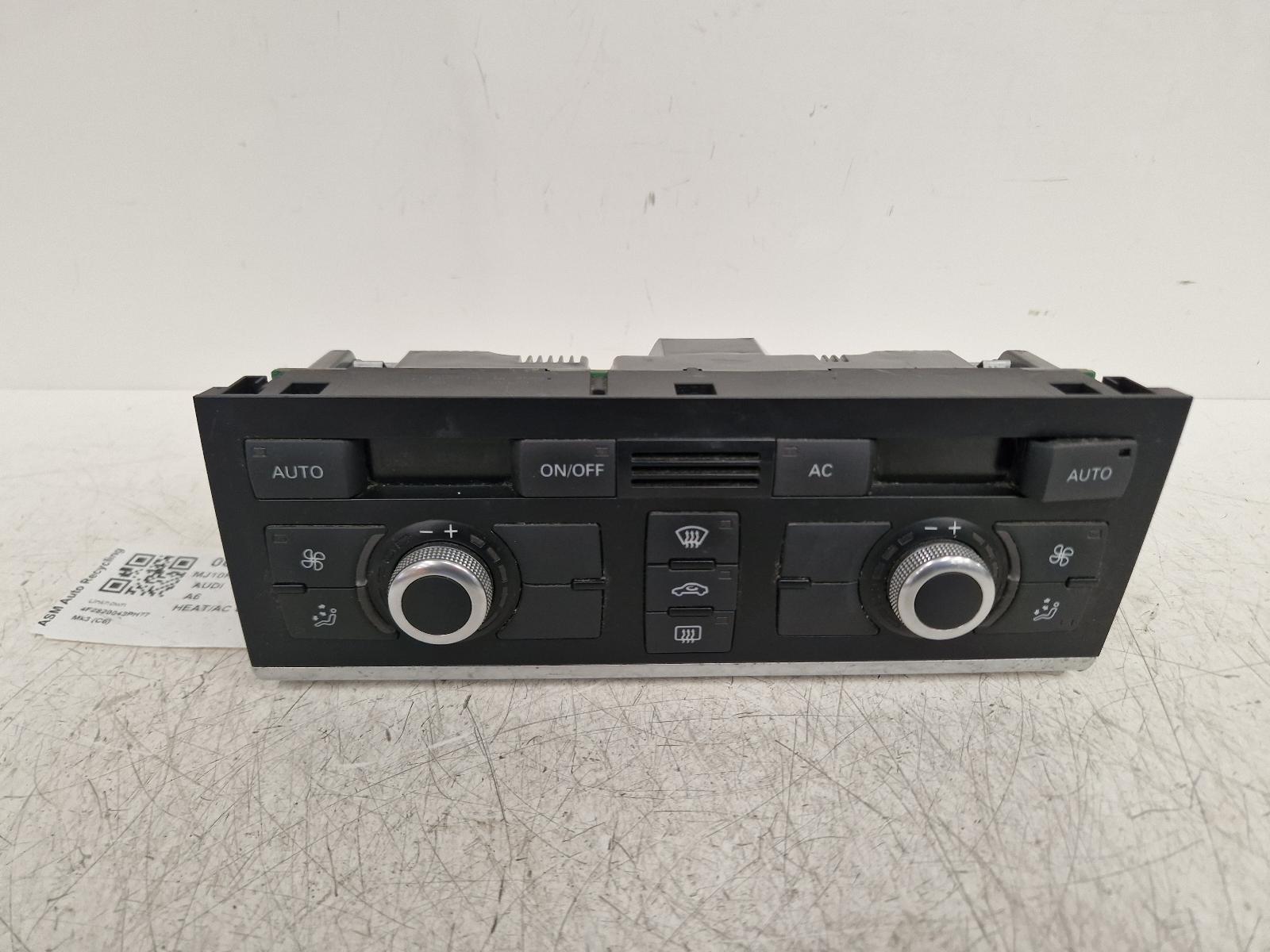 View Auto part Heater/AC Controller Audi A6 2010