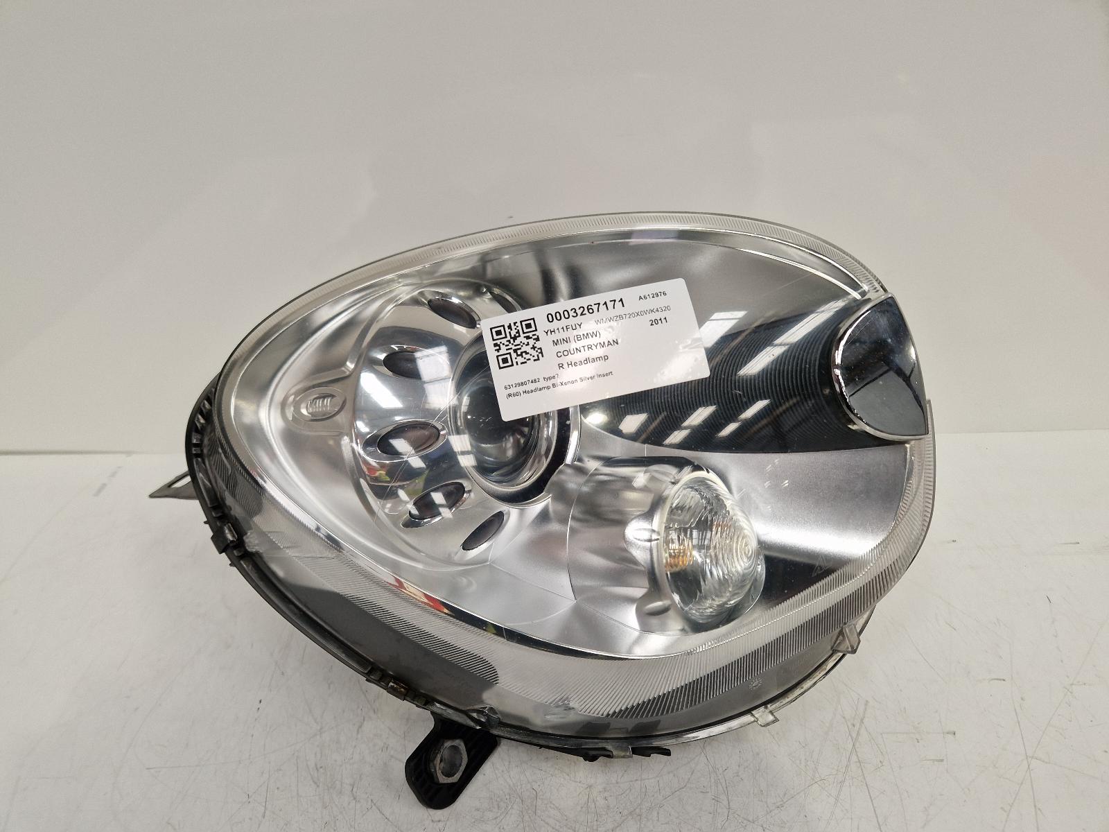 View Auto part R Headlamp Mini (bmw) Countryman 2011