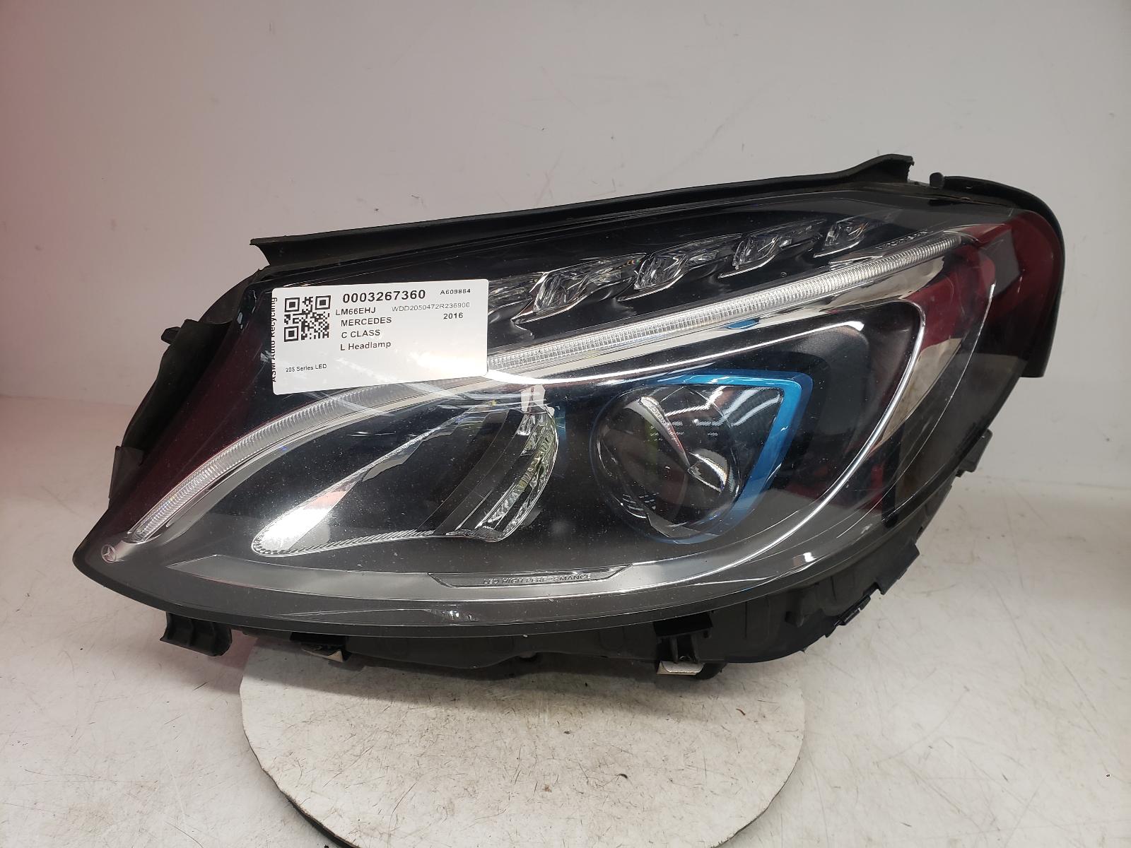 View Auto part L Headlamp Mercedes C Class 2016