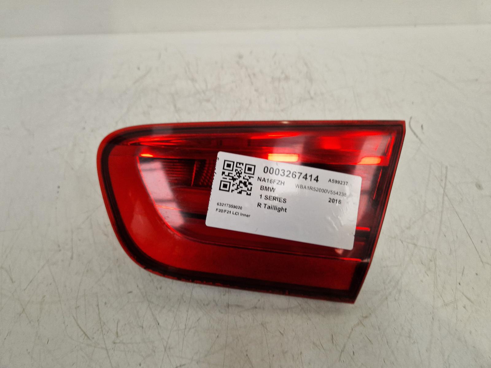 View Auto part R Taillight Bmw 1 Series 2016