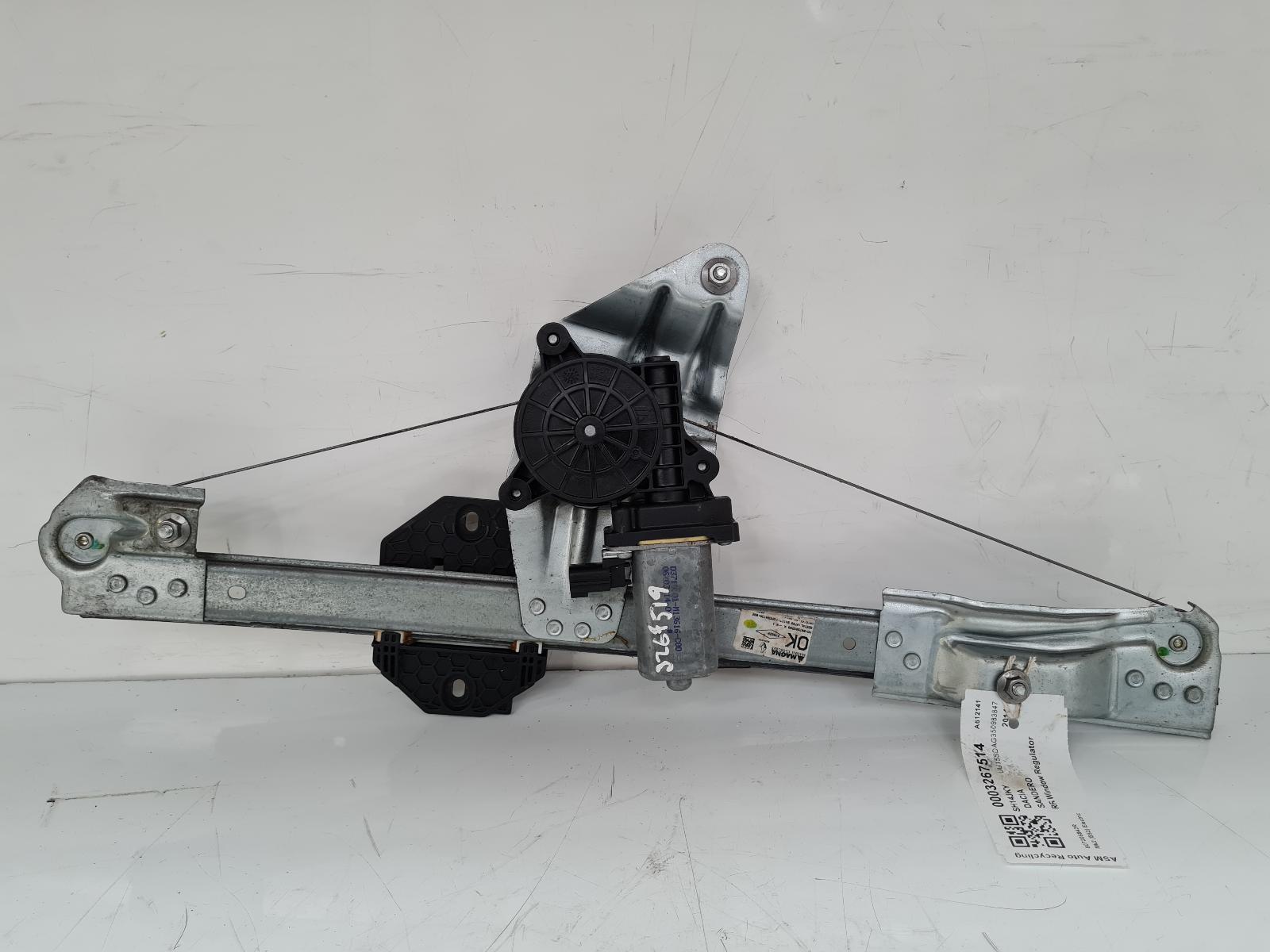 View Auto part RF Window Regulator Dacia Sandero 2014