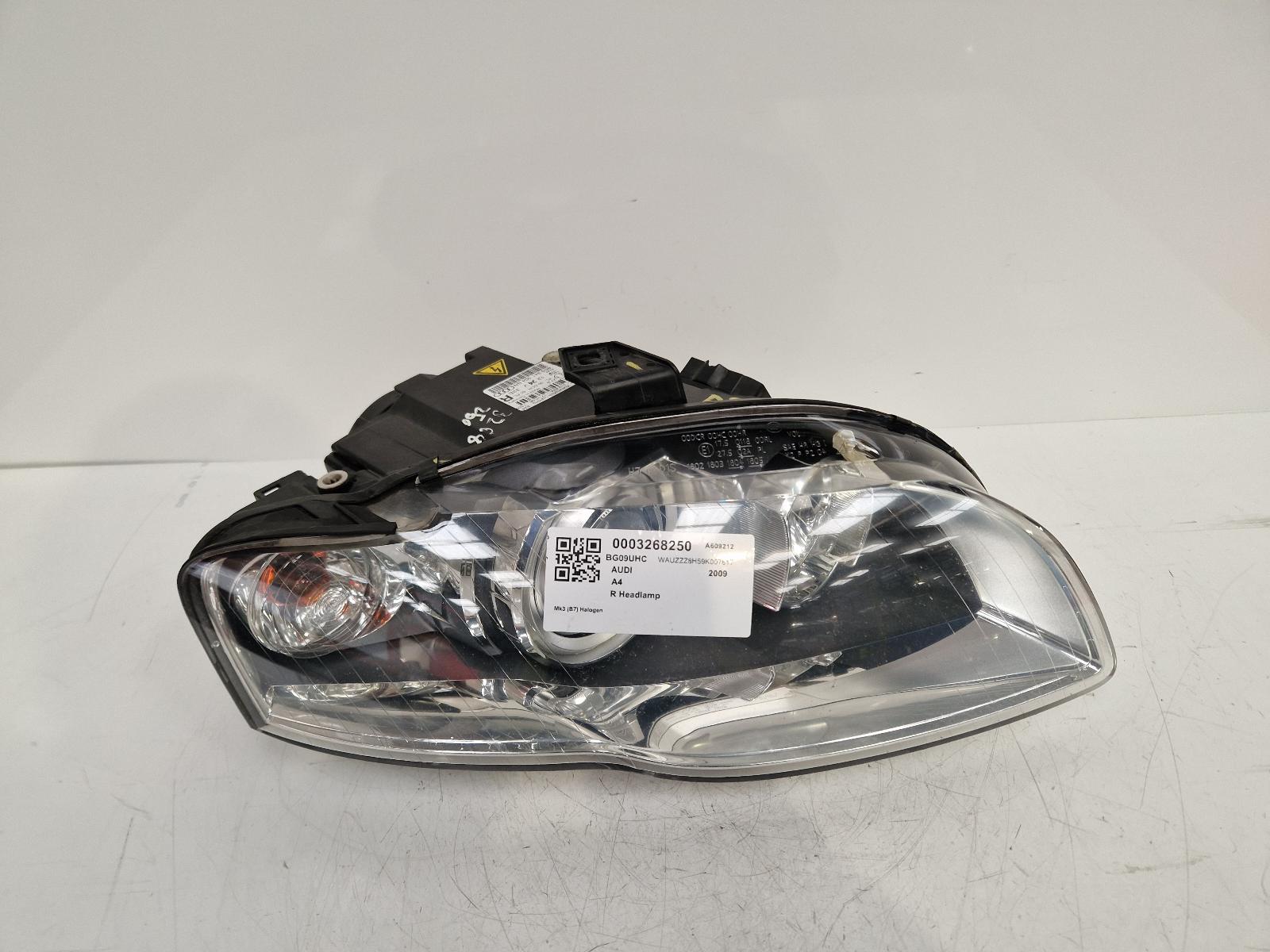 View Auto part R Headlamp Audi A4 2009