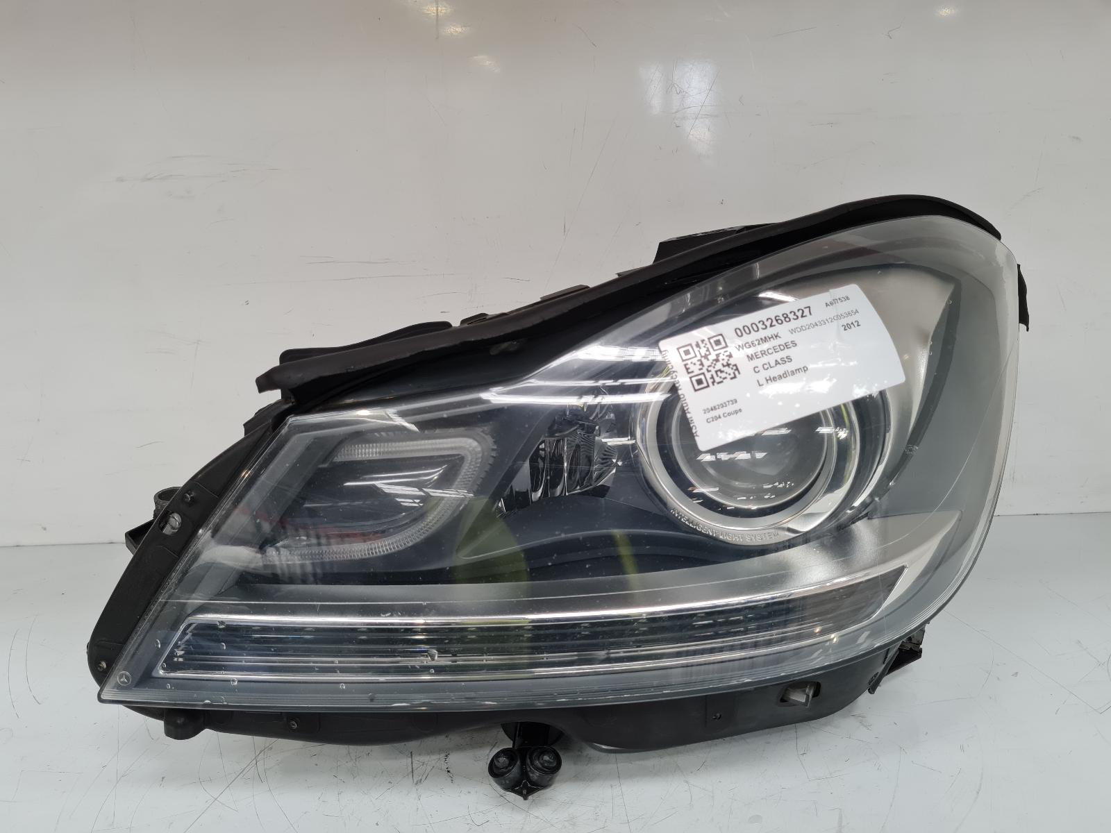 View Auto part L Headlamp Mercedes C Class 2012