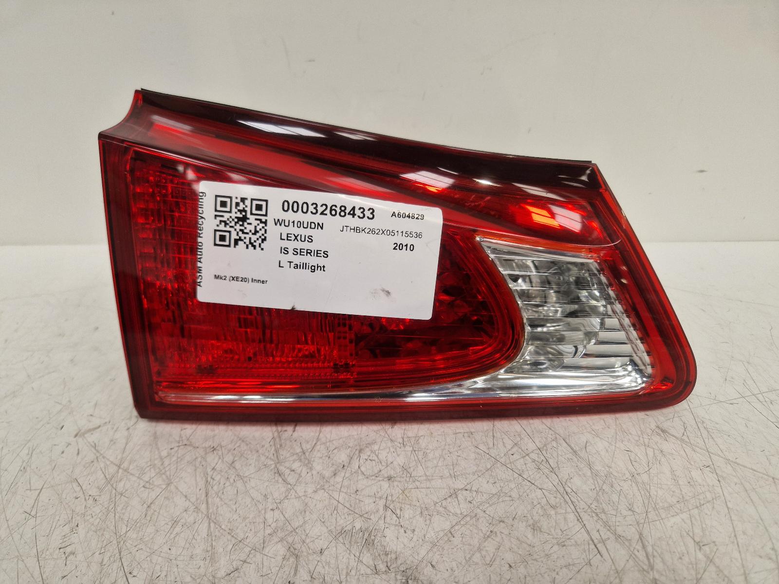 View Auto part L Taillight Lexus Is Series 2010