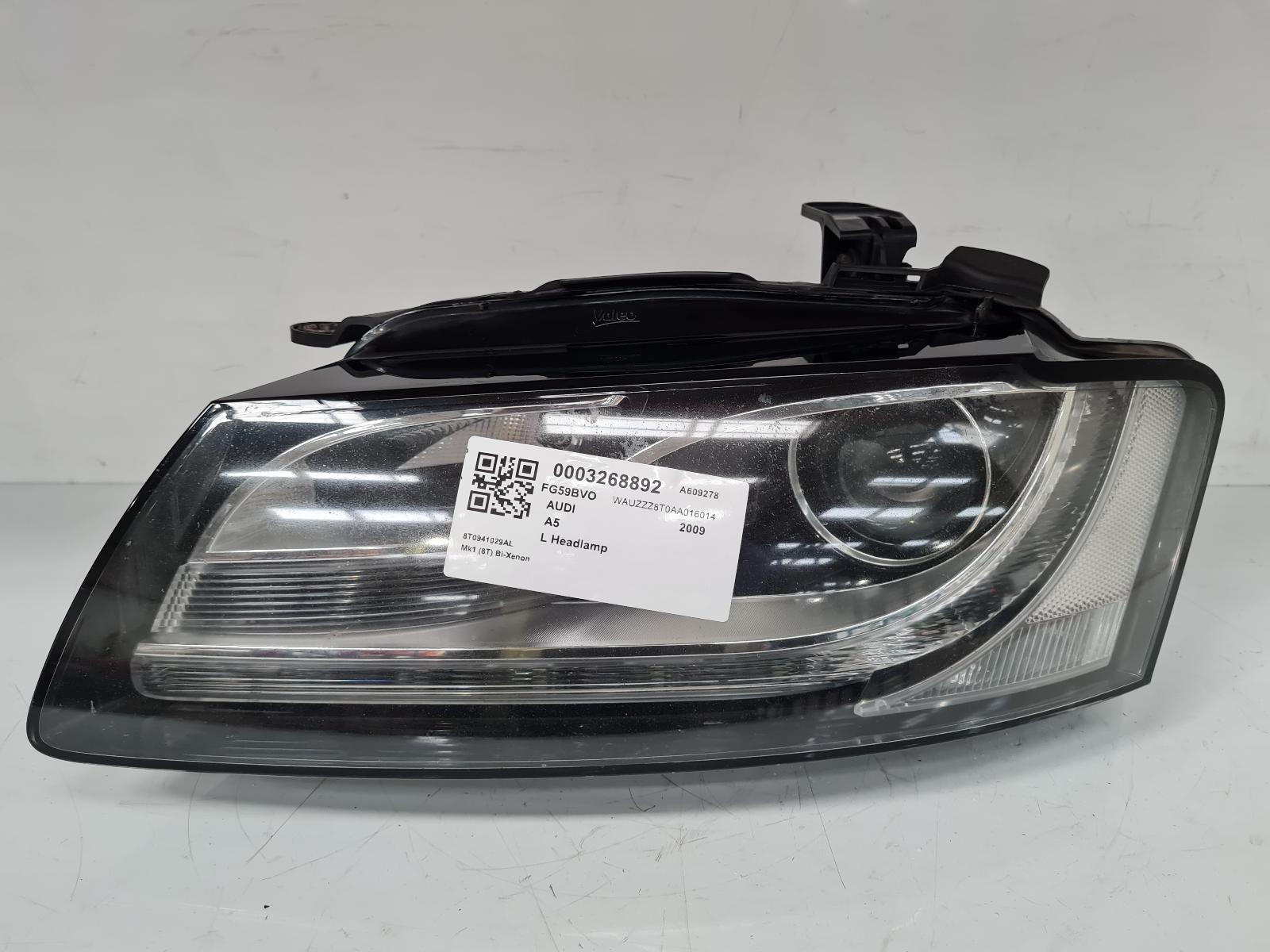 View Auto part L Headlamp Audi A5 2009