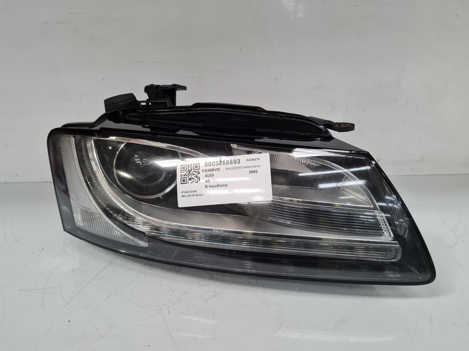 View Auto part R Headlamp Audi A5 2009
