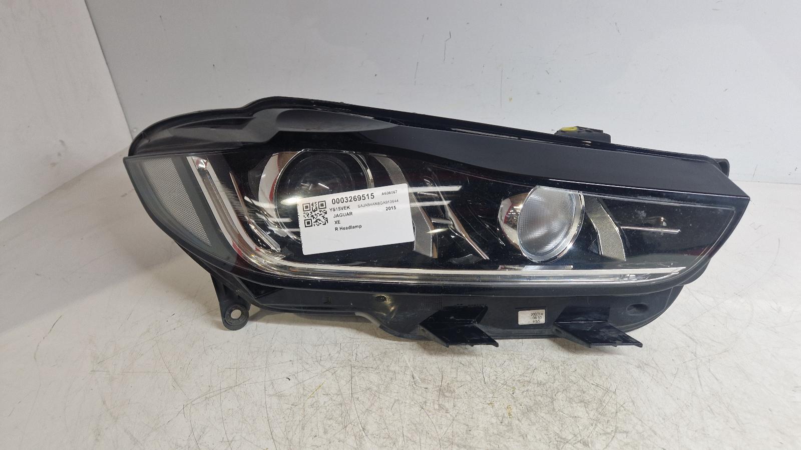 View Auto part R Headlamp Jaguar Xe 2015