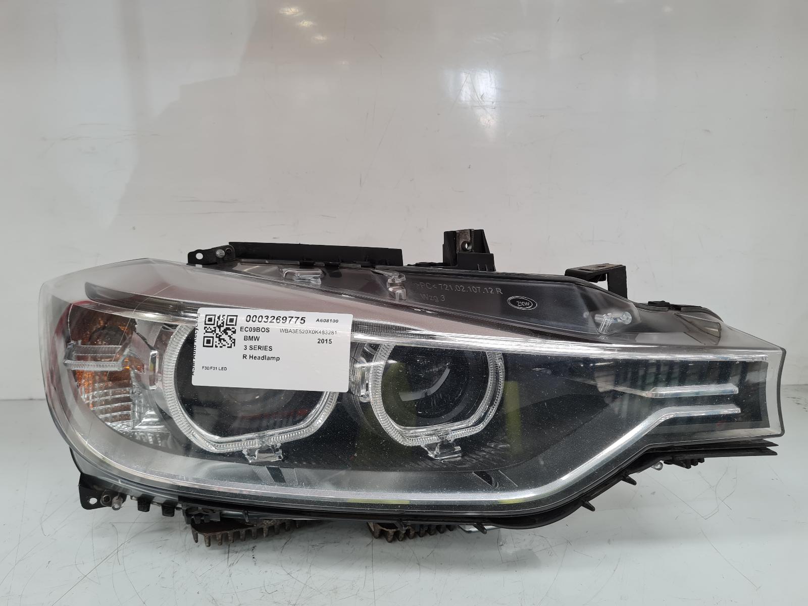 View Auto part R Headlamp Bmw 3 Series 2015