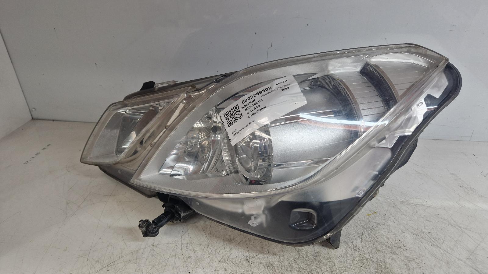 View Auto part L Headlamp Mercedes E Class 2009