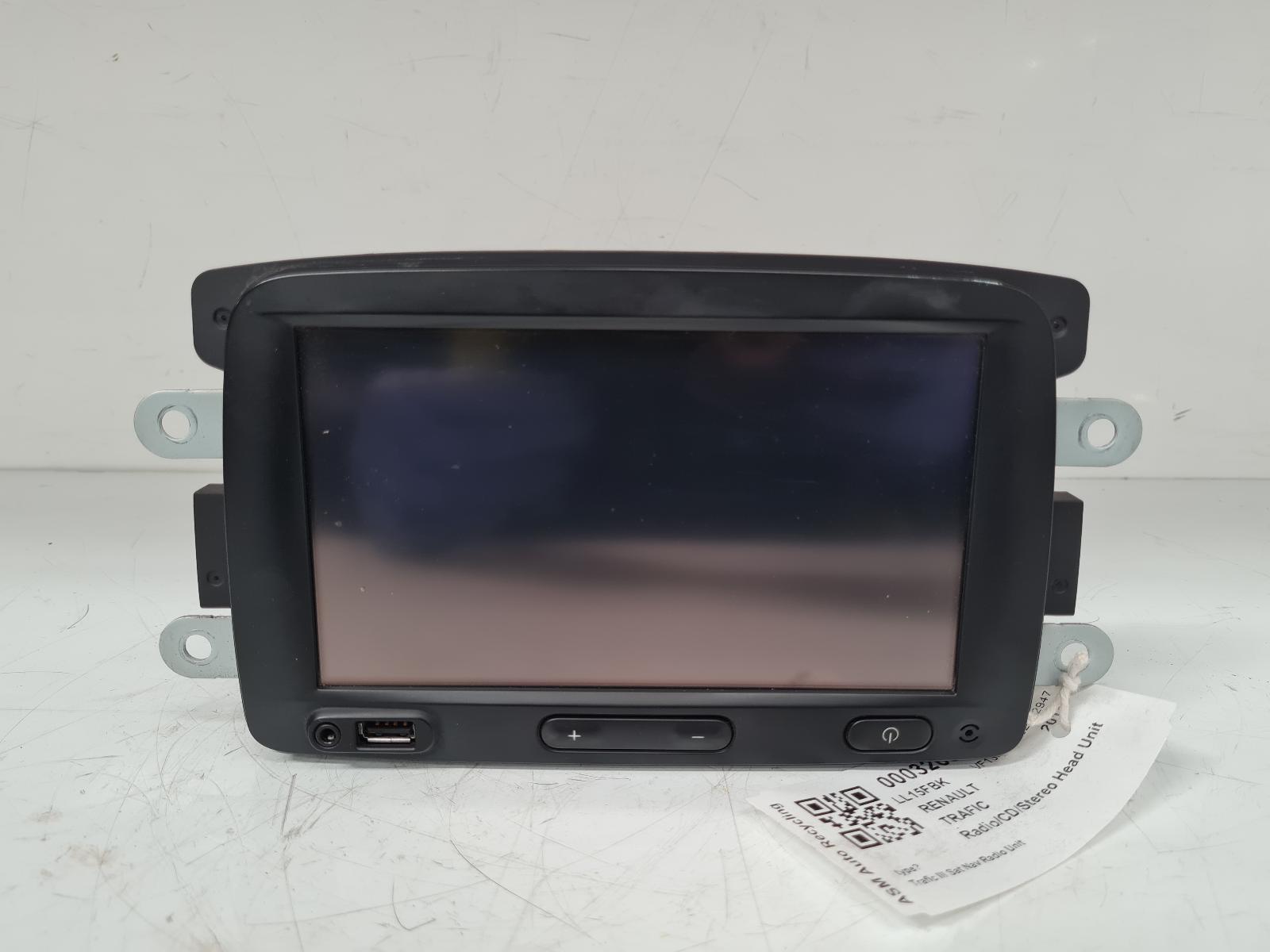View Auto part A/V Equipment Renault Trafic 2015