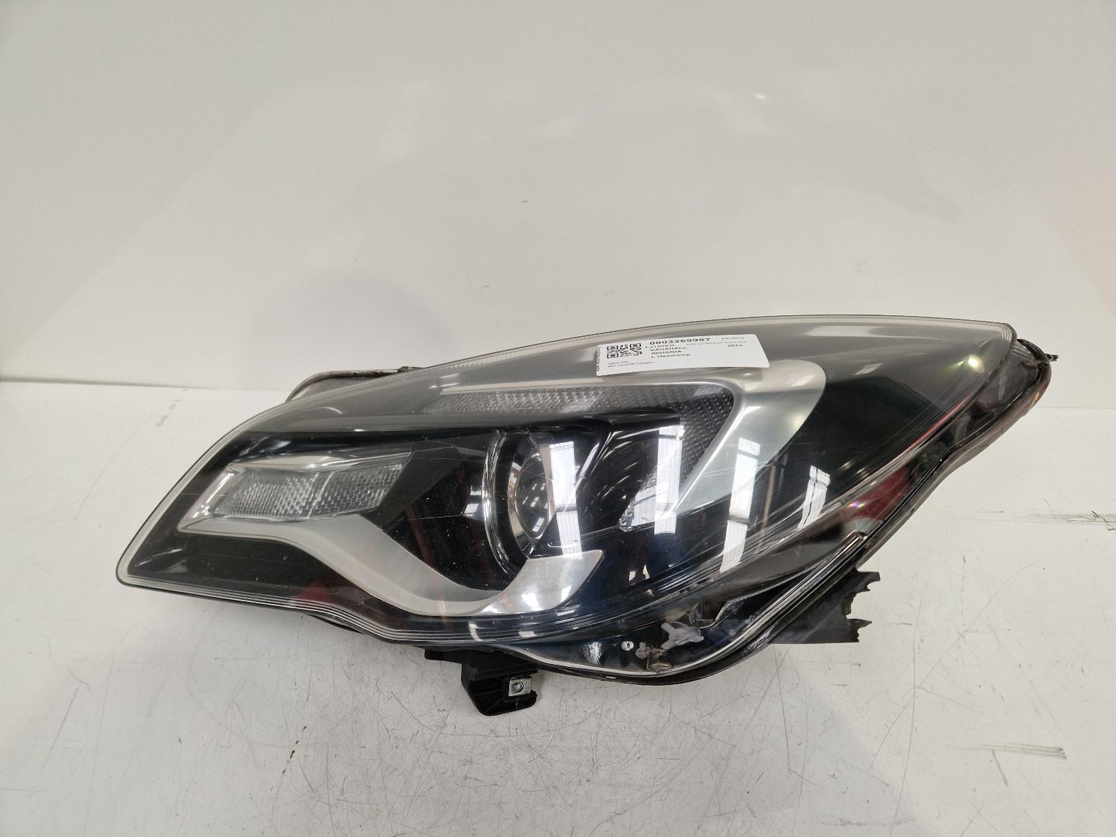 View Auto part L Headlamp Vauxhall Insignia 2015