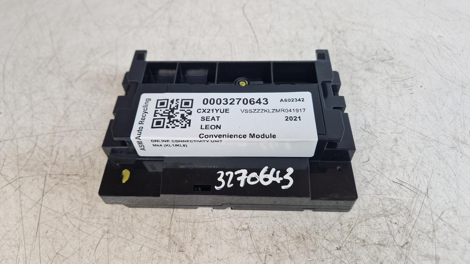 View Auto part Convenience Module Seat Leon 2021