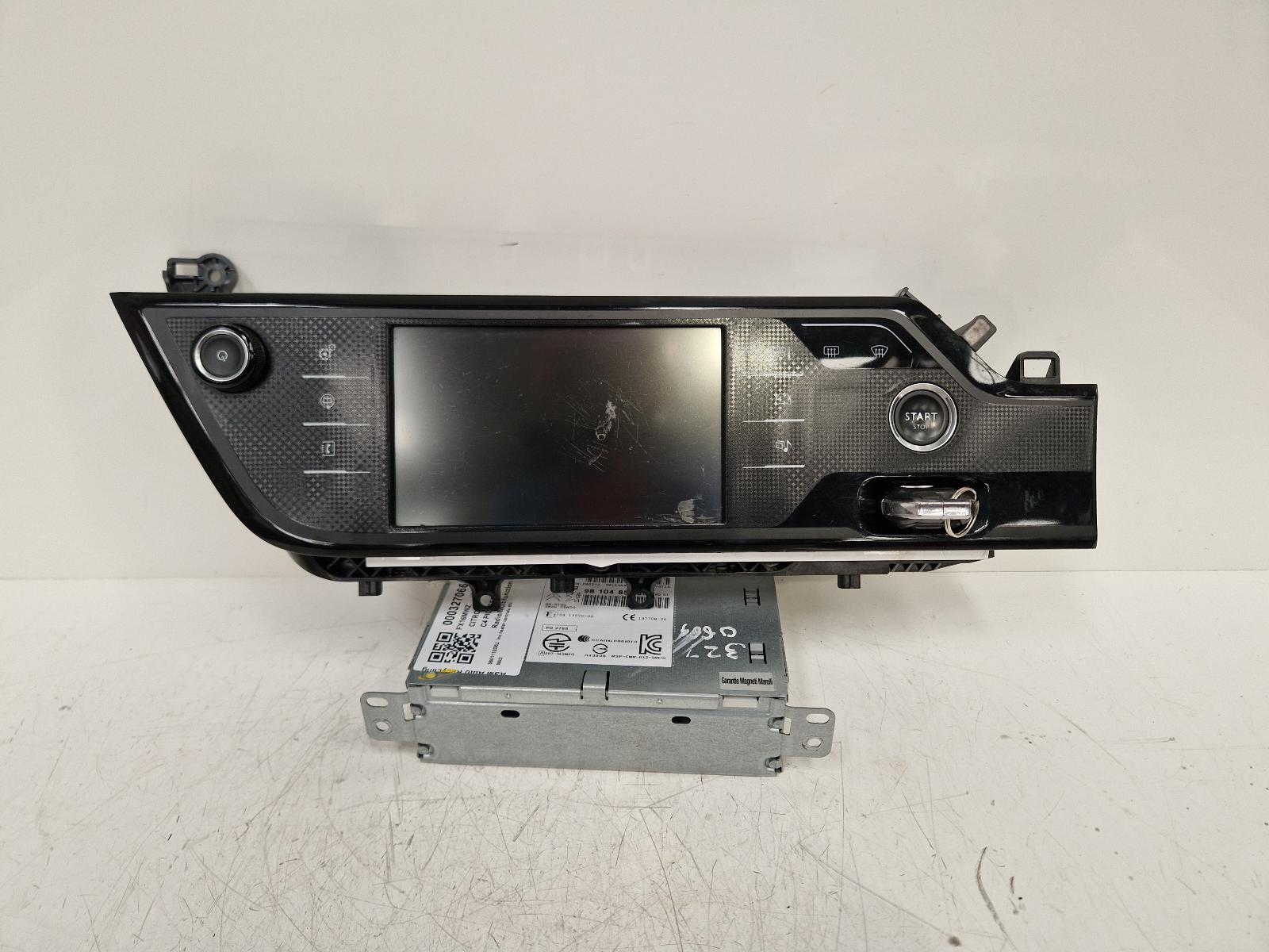 View Auto part Radio Display Citroen C4 Picasso 2016