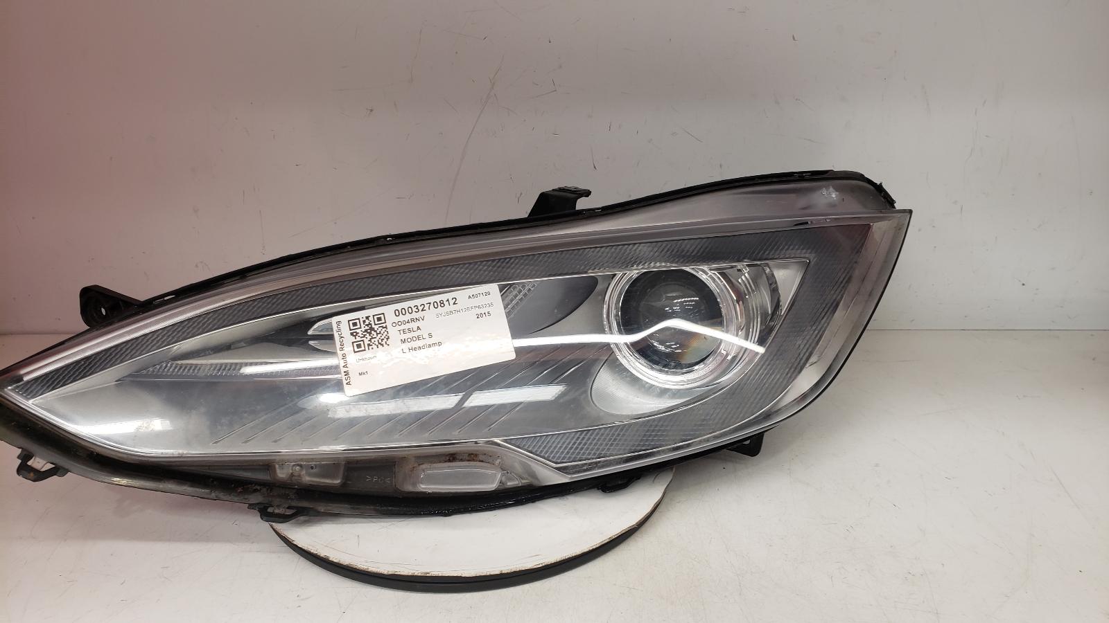View Auto part L Headlamp Tesla Model S 2015