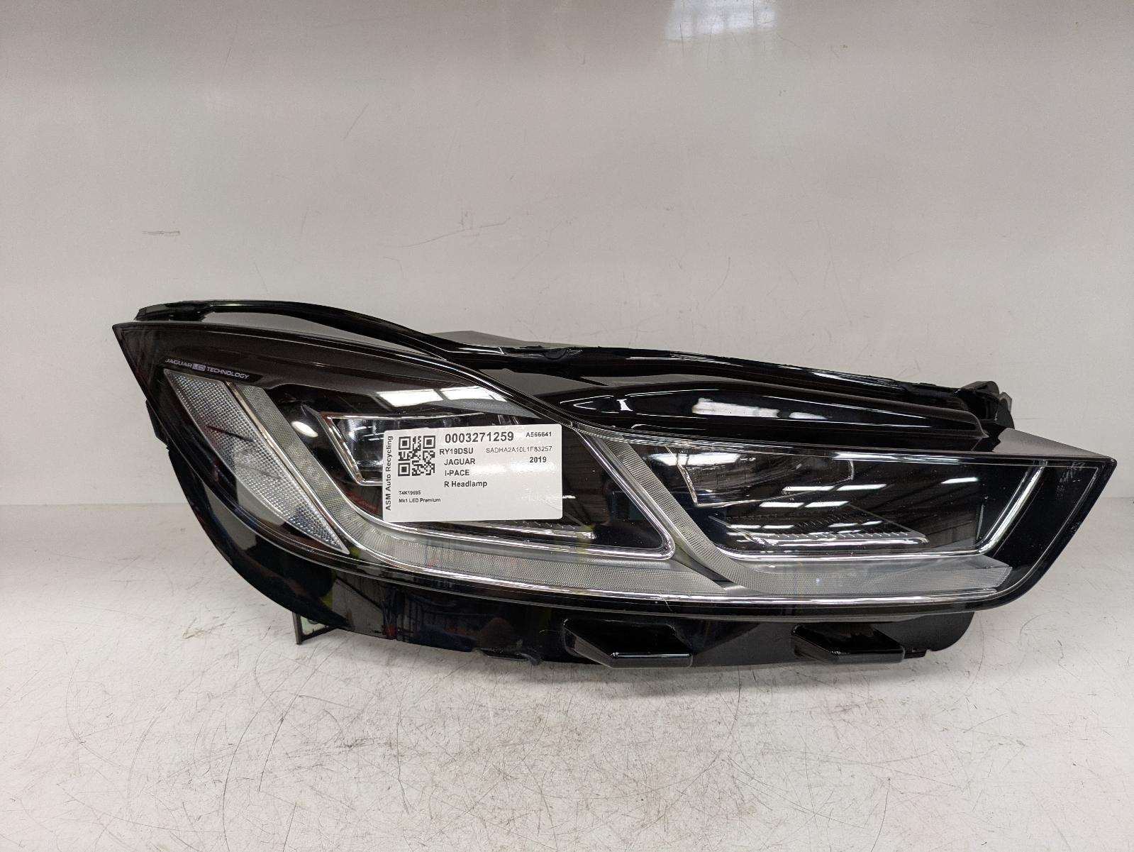 View Auto part R Headlamp Jaguar I-pace 2019