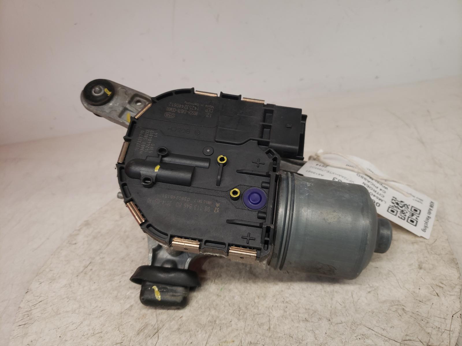 View Auto part Wiper Motor Front Citroen C4 Picasso 2014