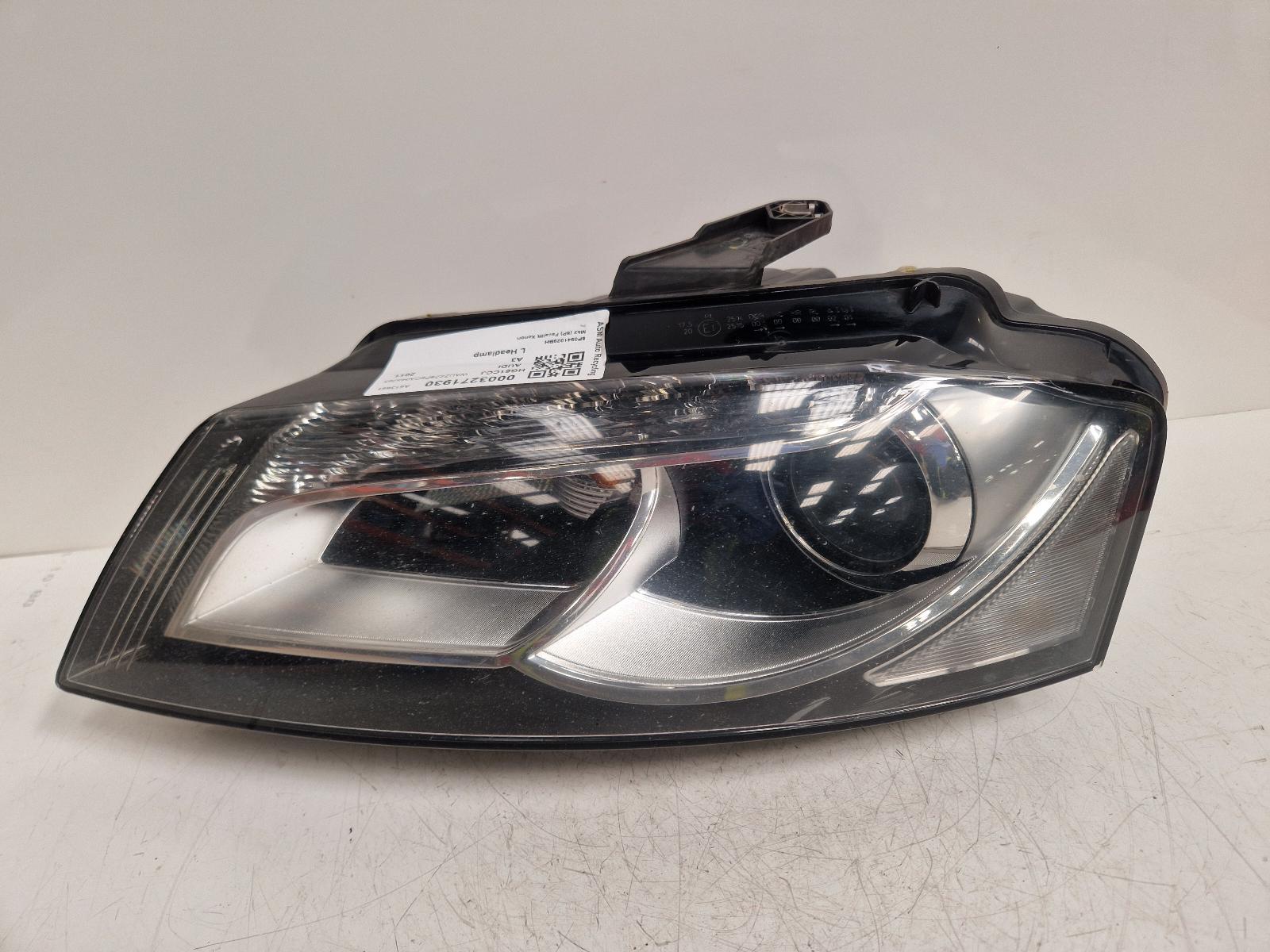 View Auto part L Headlamp Audi A3 2011