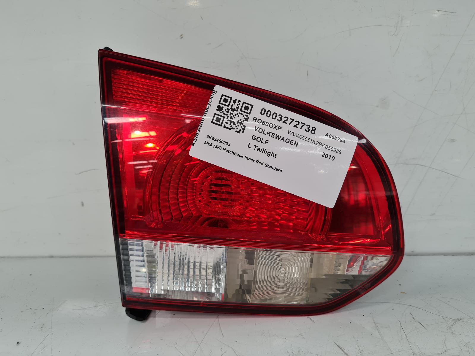 View Auto part L Taillight Volkswagen Golf 2010