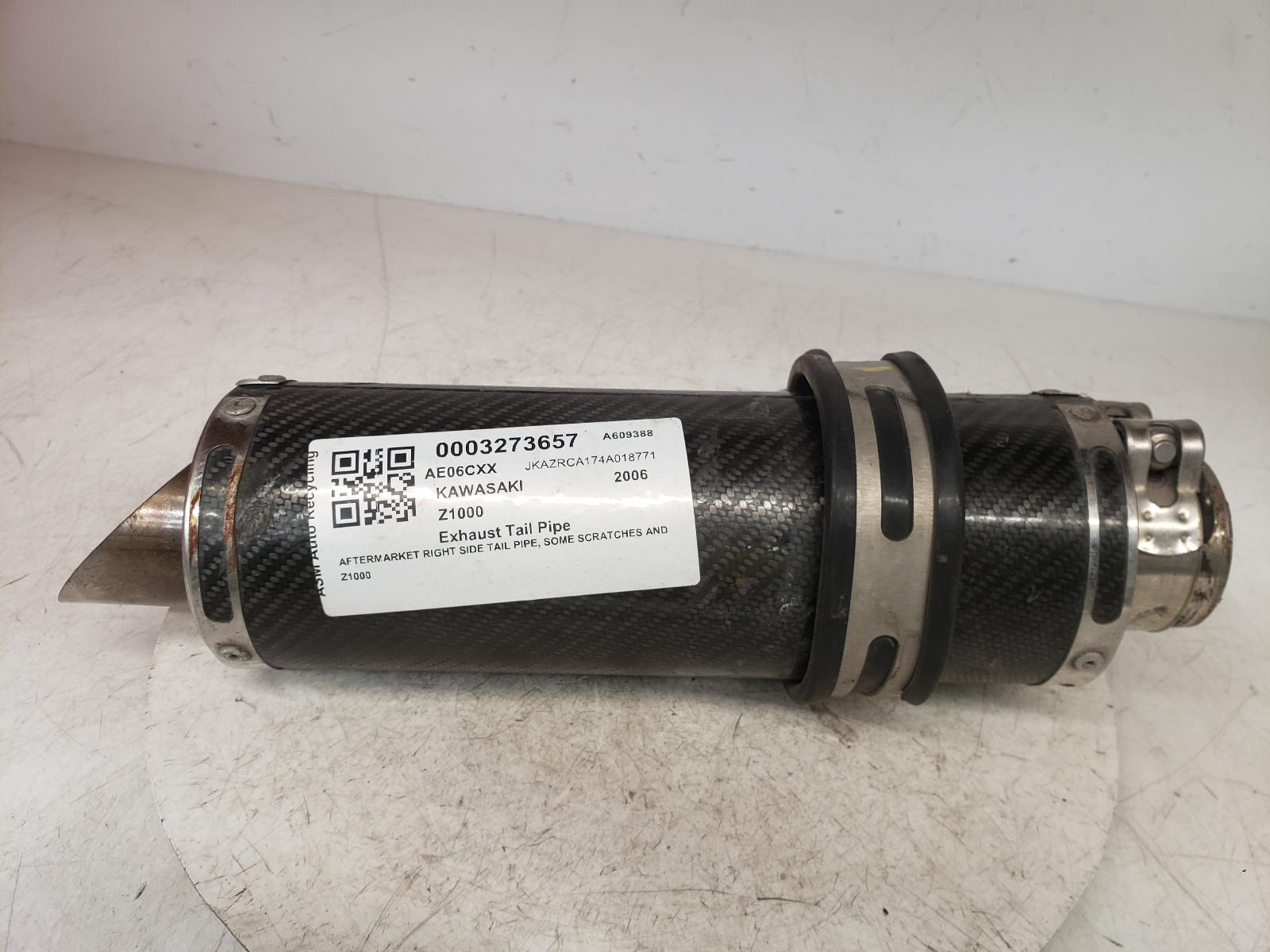 View Auto part Exhaust Tail Pipe Kawasaki Z1000 2006