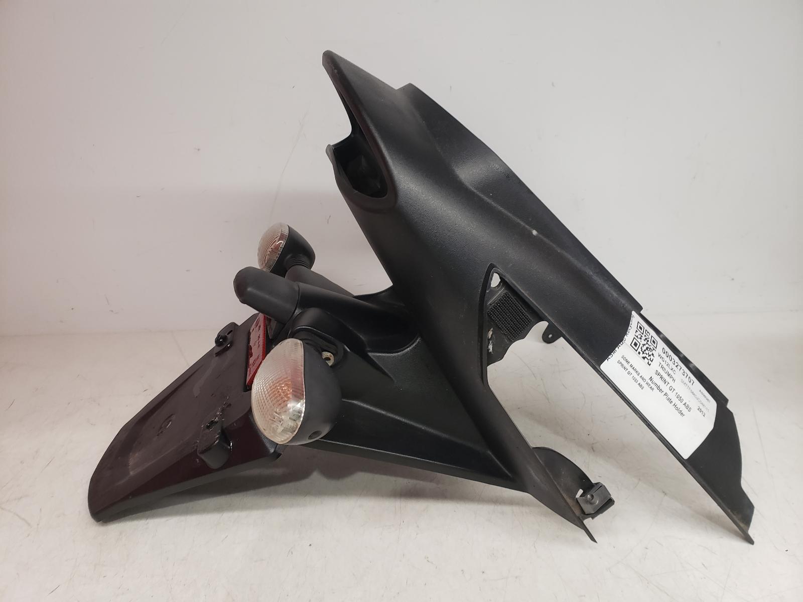 View Auto part Number Plate Holder Triumph Sprint Gt 1050 Abs 2012