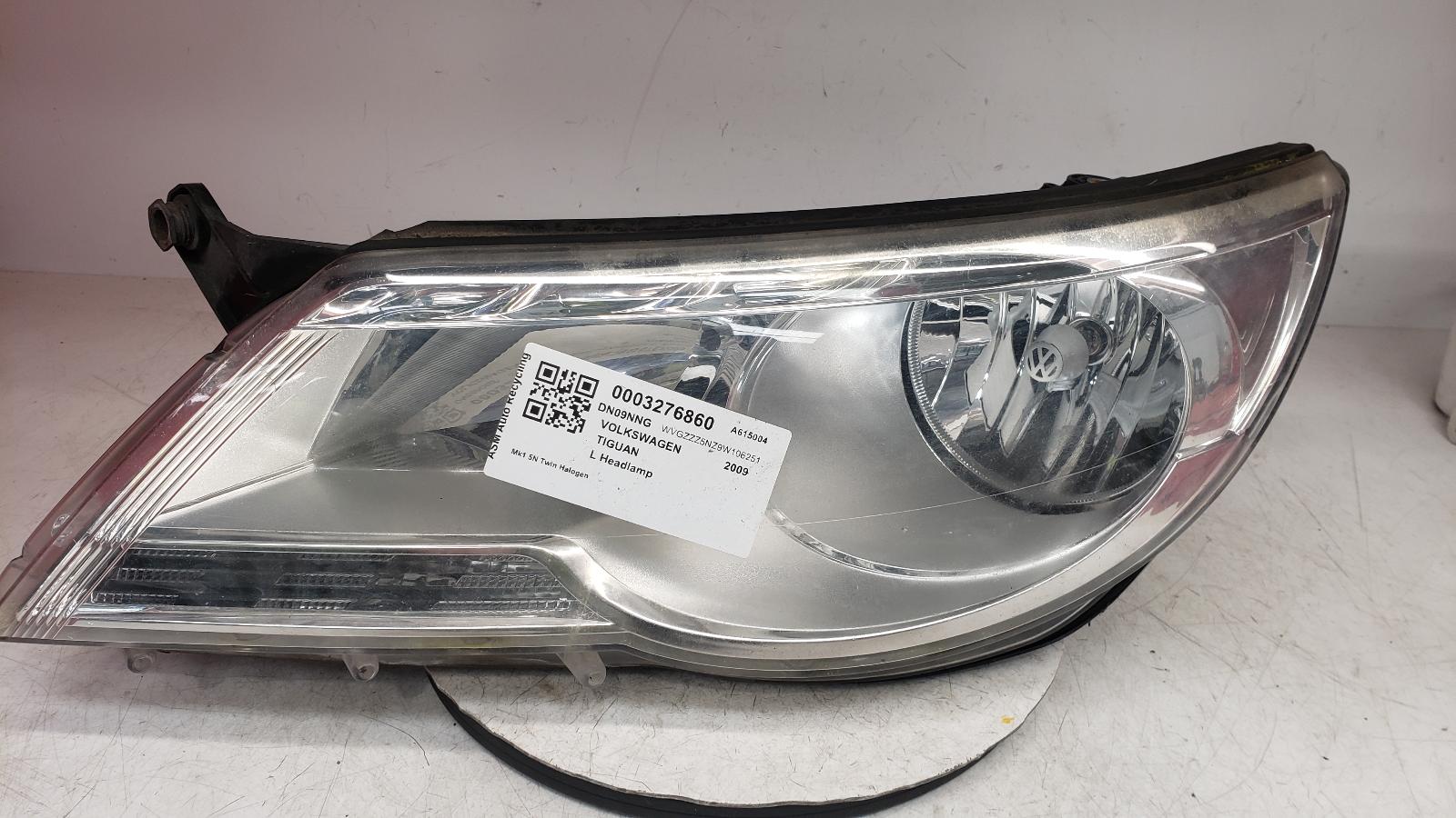 View Auto part L Headlamp Volkswagen Tiguan 2009