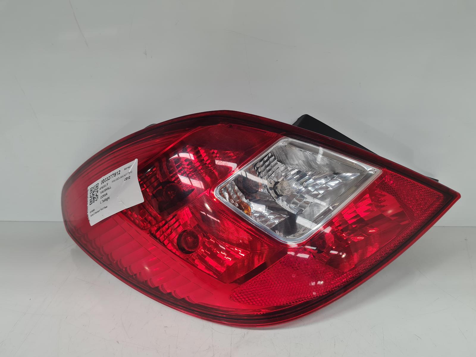 View Auto part L Taillight Vauxhall Corsa 2012
