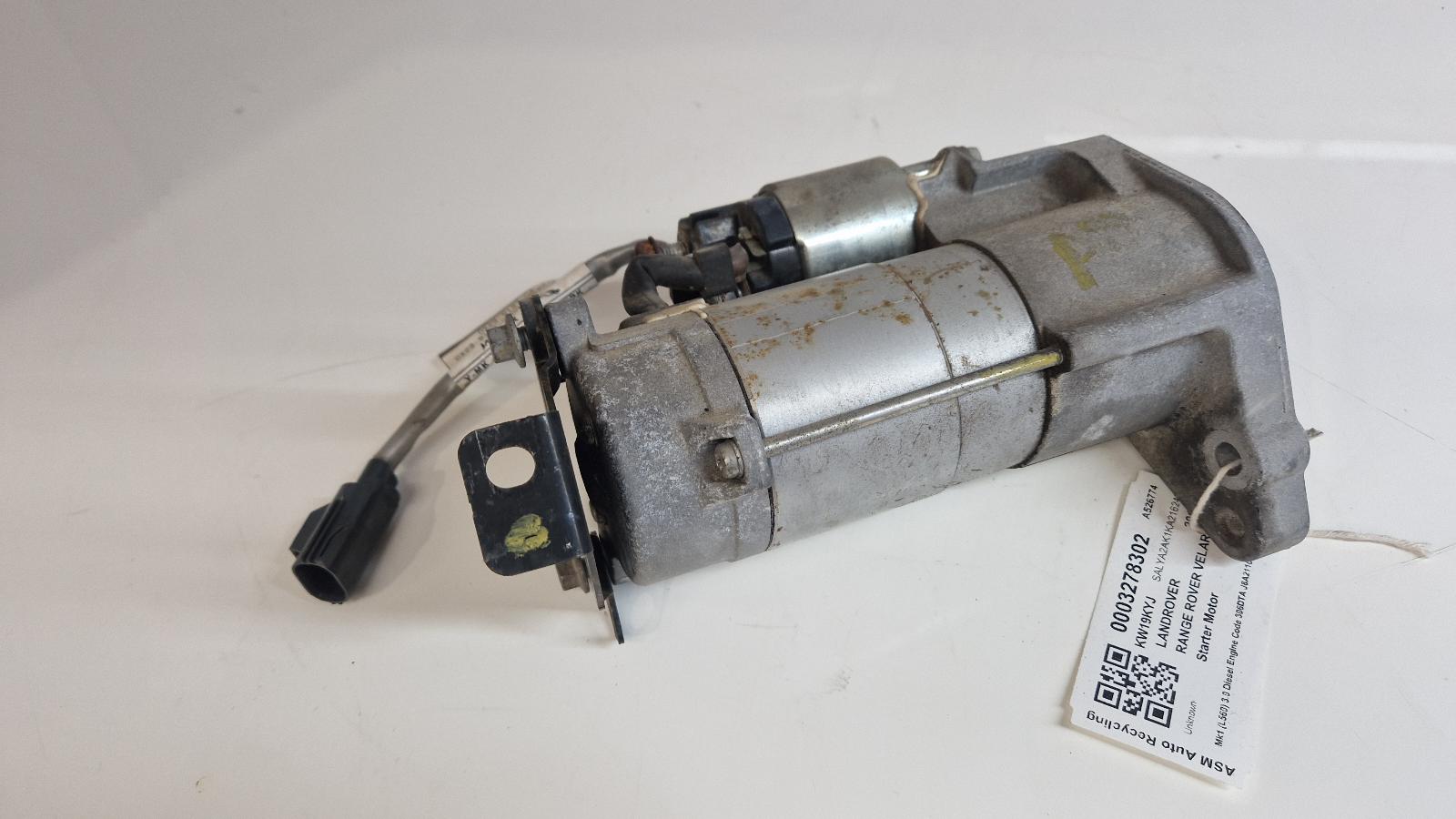 View Auto part Starter Motor Land Rover Range Rover Velar 2019