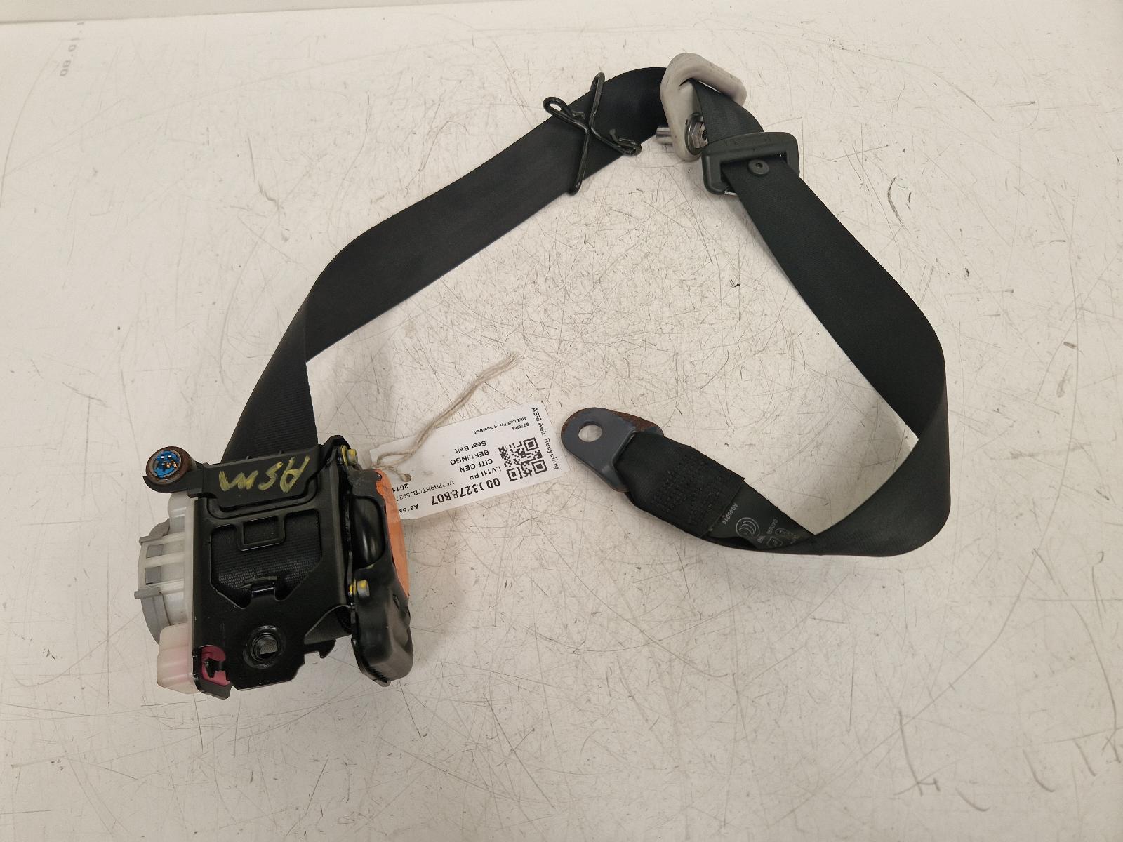 View Auto part Seat Belt Citroen Berlingo 2011