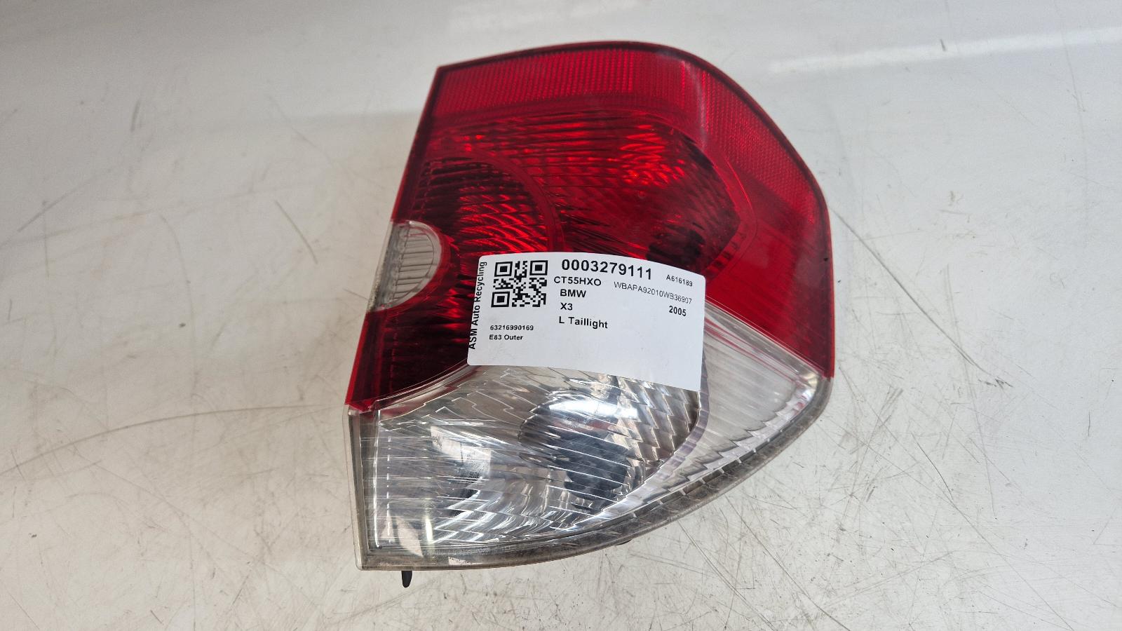 View Auto part L Taillight Bmw X3 2005