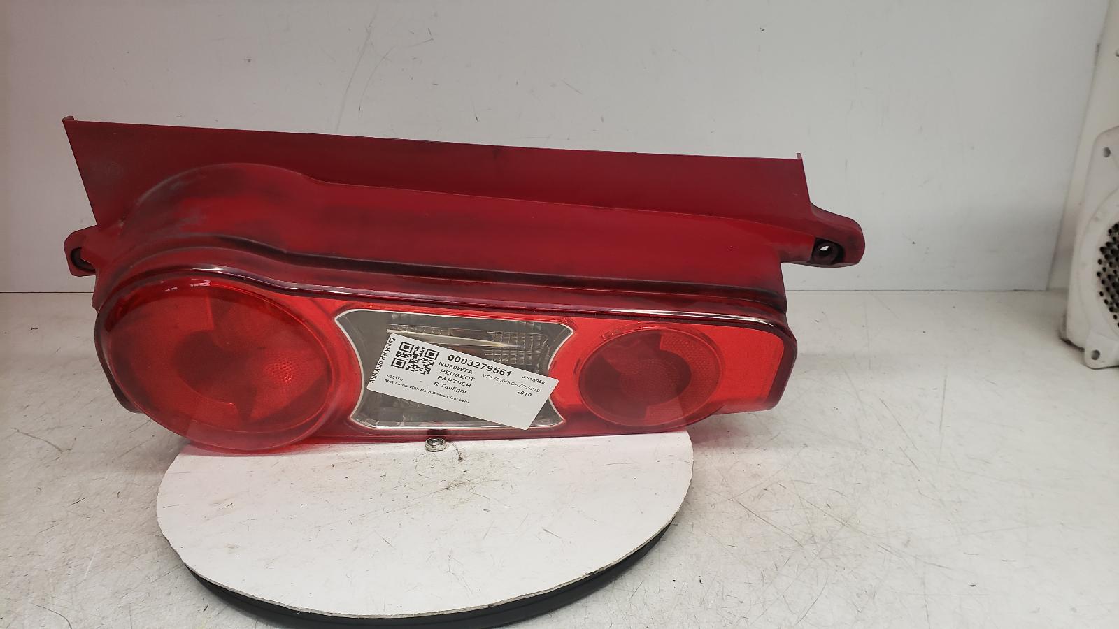 View Auto part R Taillight Peugeot Partner 2010