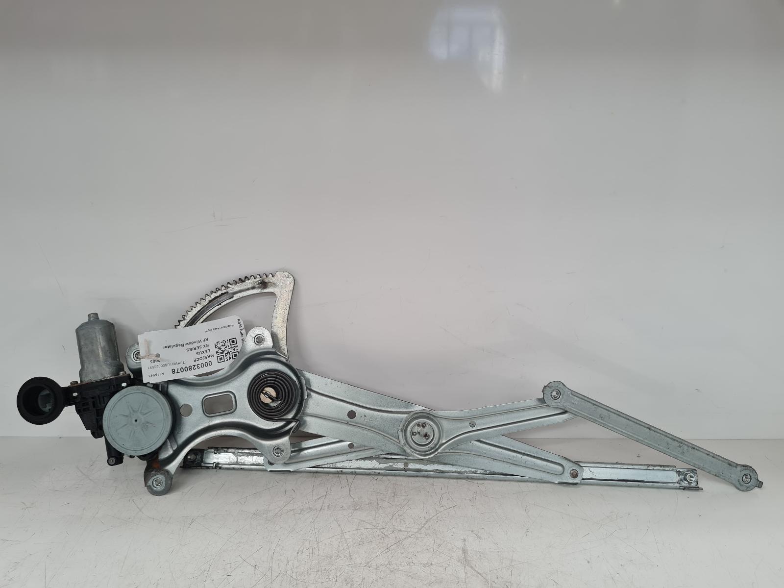 View Auto part RF Window Regulator Lexus Rx Series 2005