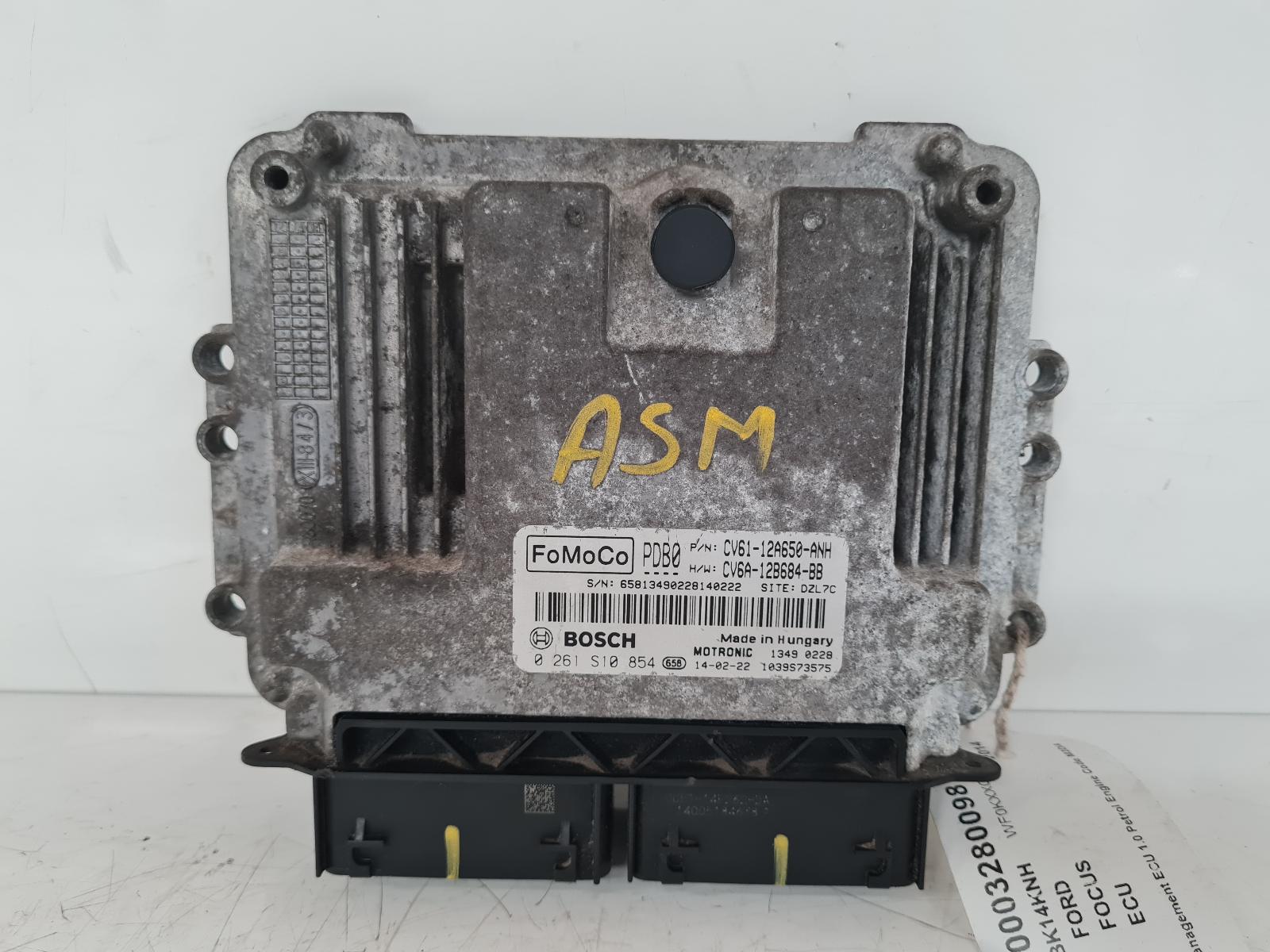 View Auto part ECU Ford Focus 2014
