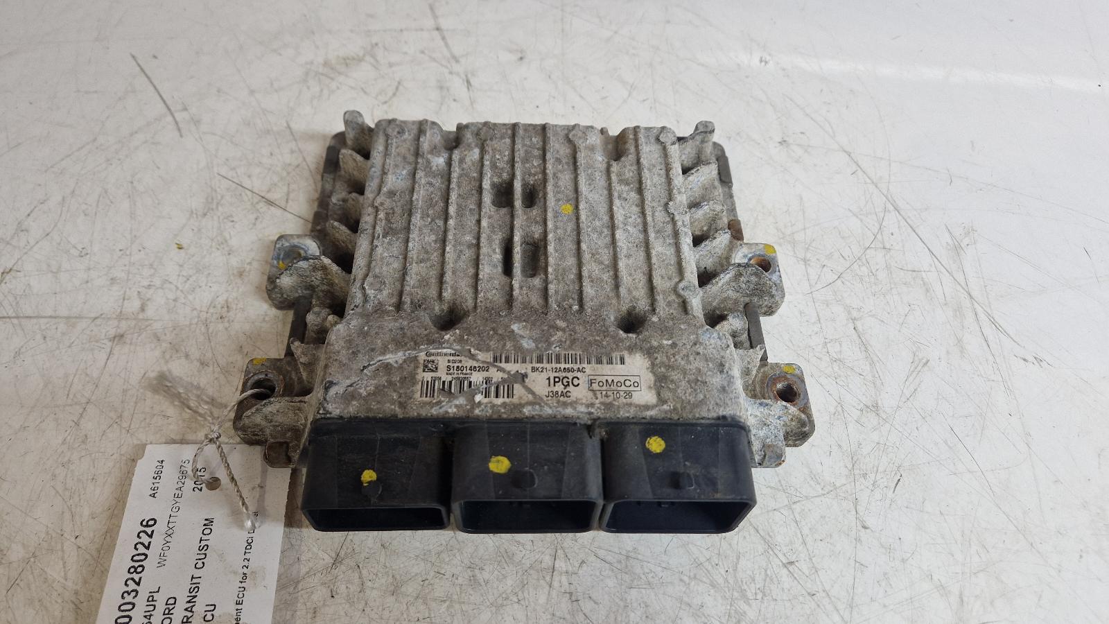 View Auto part ECU Ford Transit Custom 2015
