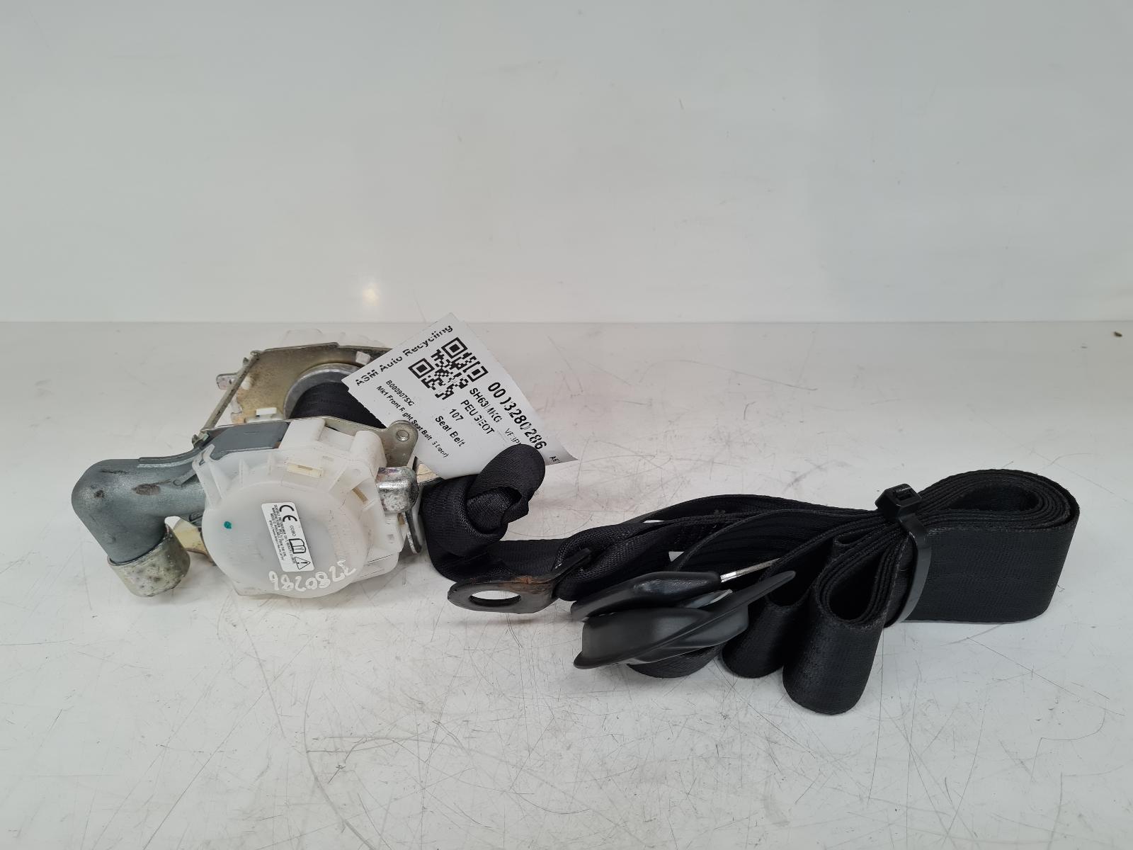 View Auto part Seat Belt Peugeot 107 2013