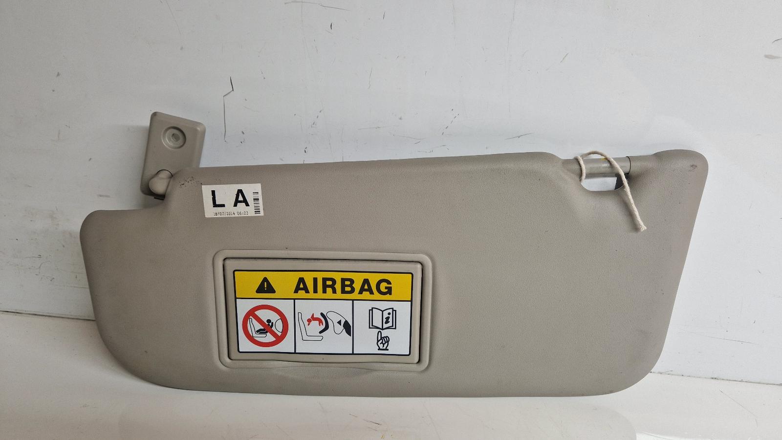 View Auto part Sun visor Nissan Qashqai 2014