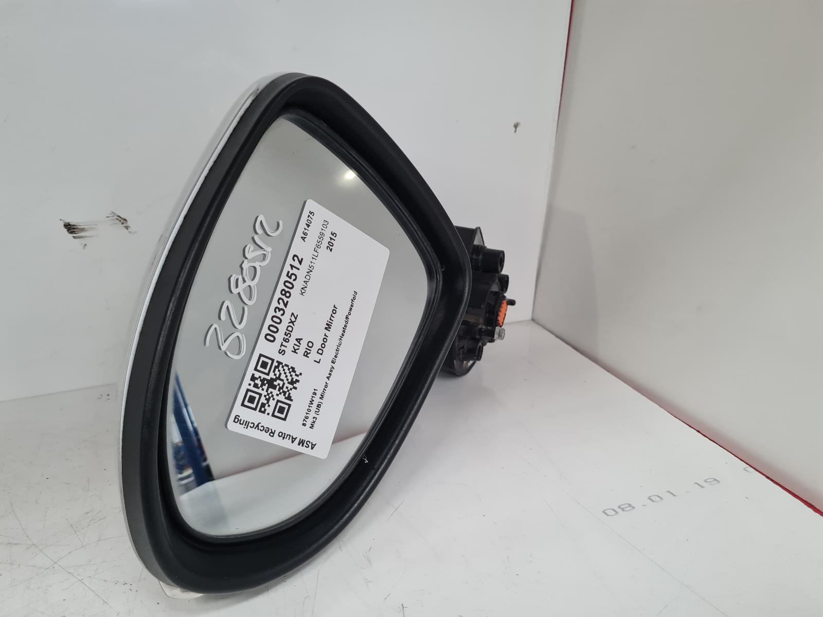 View Auto part L Door Mirror Kia Rio 2015