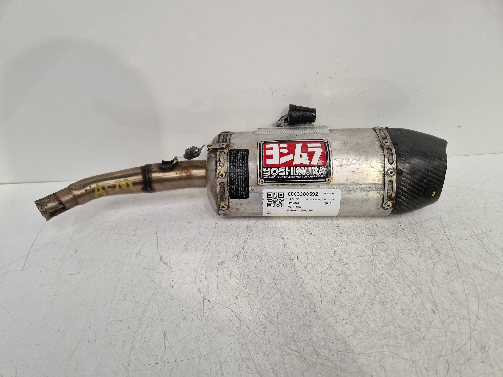 View Auto part Exhaust Tail Pipe Honda Msx 125 2016