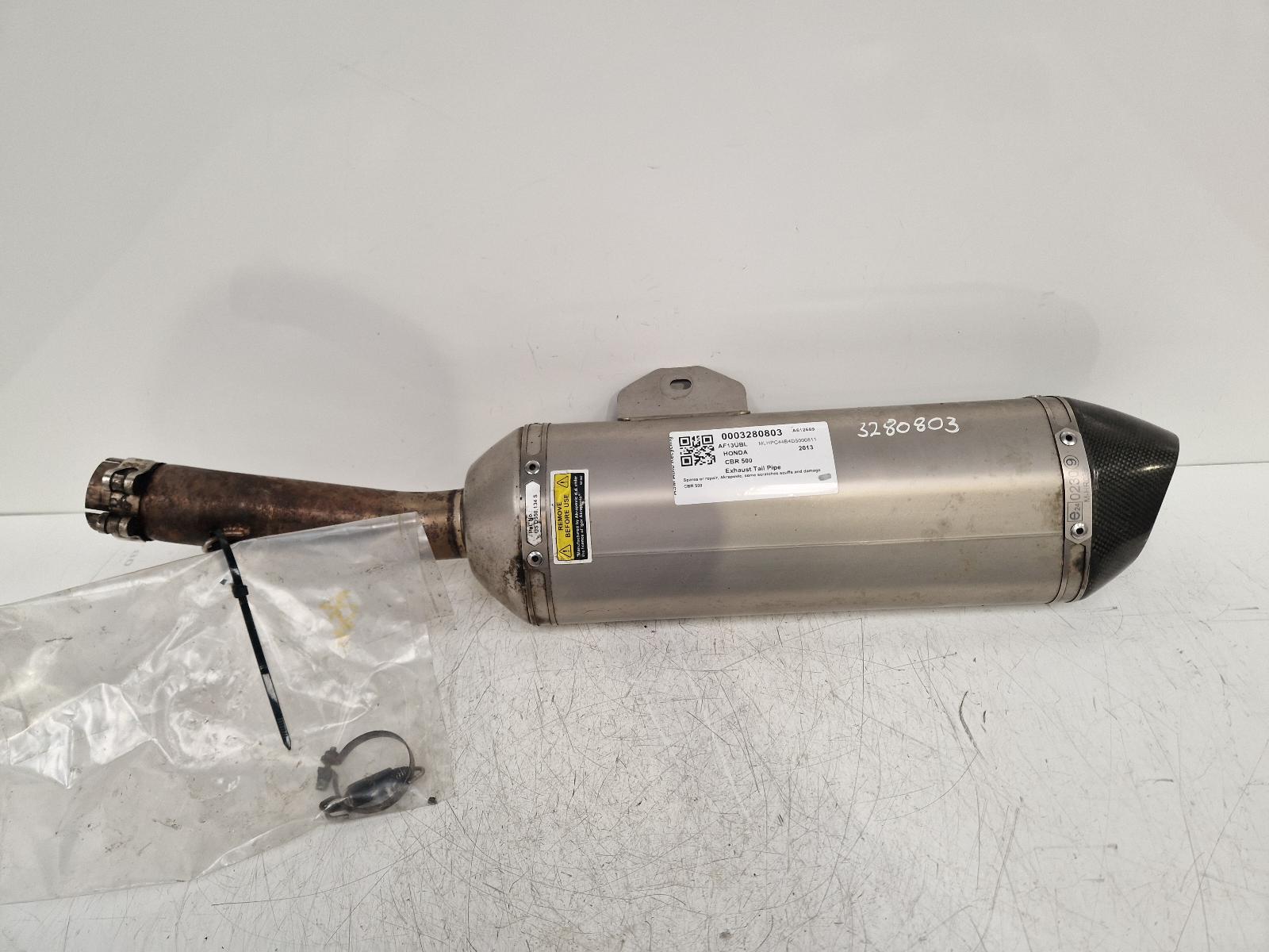 View Auto part Exhaust Tail Pipe Honda Cbr 500 2013