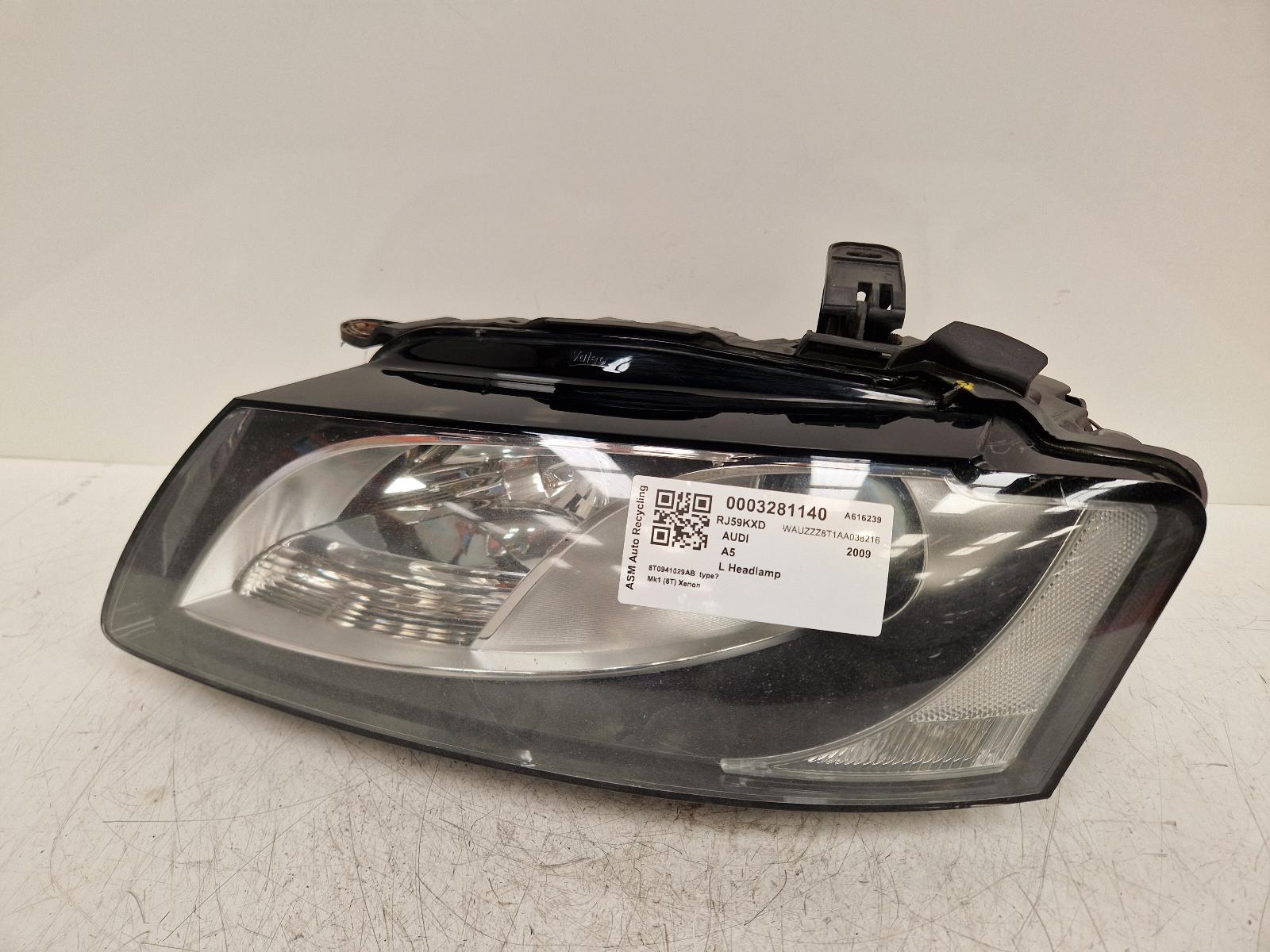 View Auto part L Headlamp Audi A5 2009
