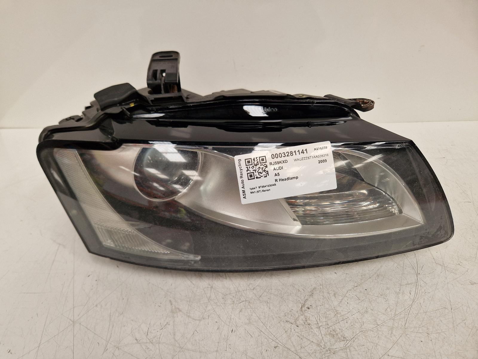 View Auto part R Headlamp Audi A5 2009