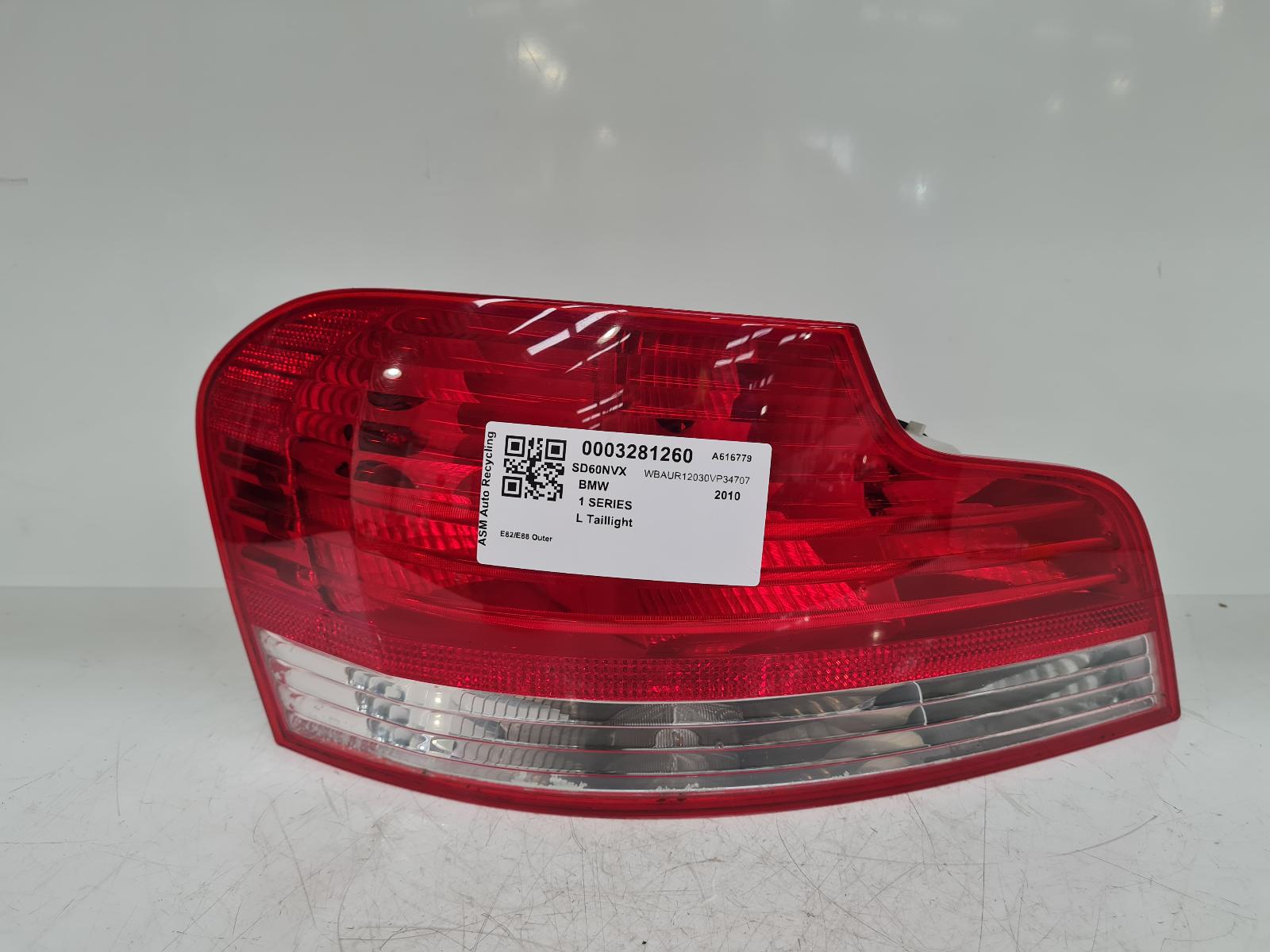 View Auto part L Taillight Bmw 1 Series 2010