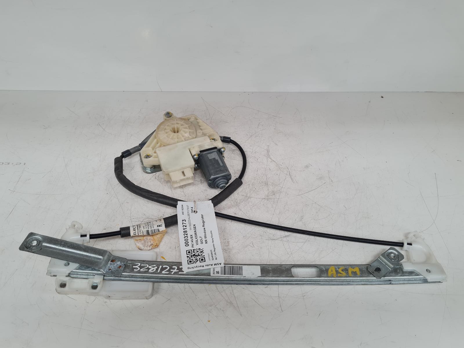 View Auto part RR Window Regulator Volkswagen Golf 2014