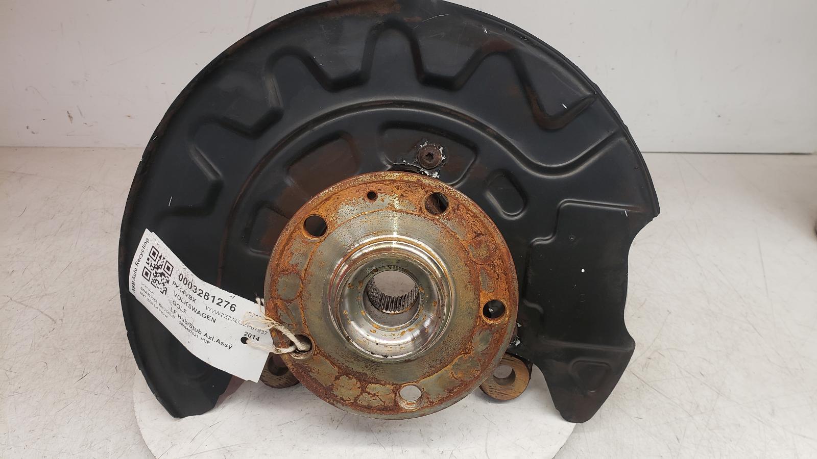 View Auto part LF Hub/Stub Axle Assembly Volkswagen Golf 2014