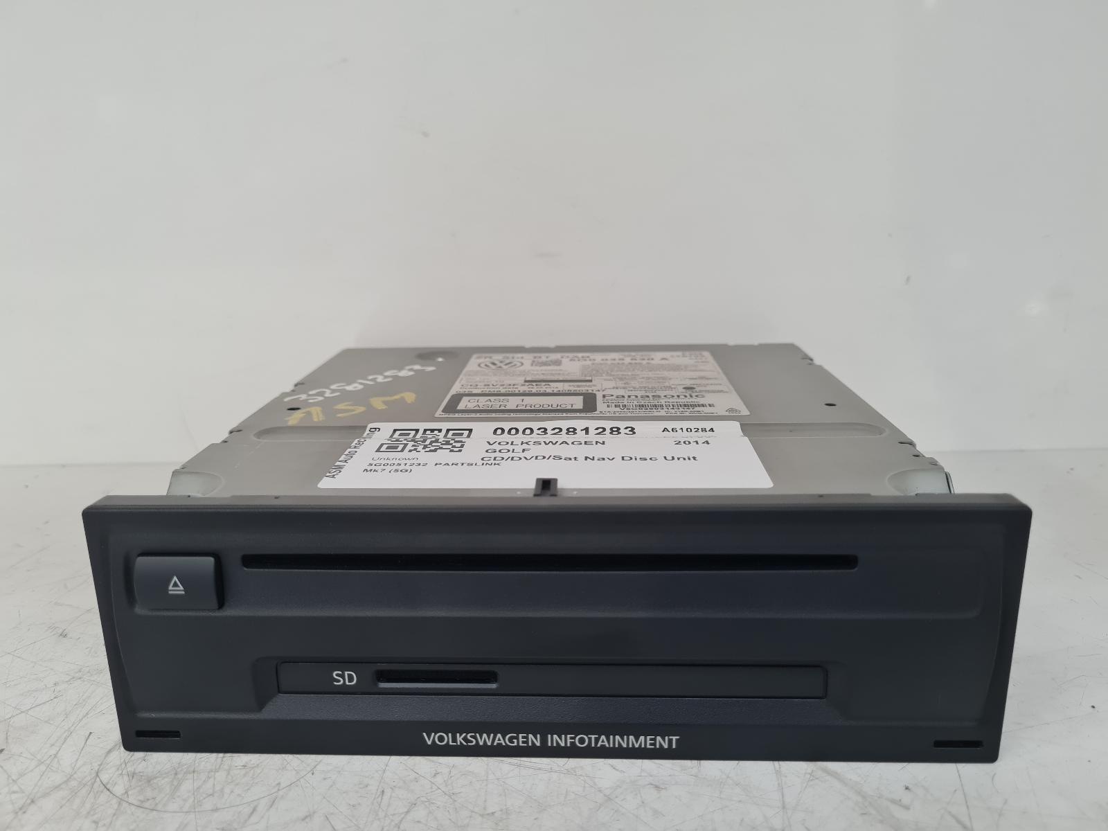 View Auto part CD Changer Volkswagen Golf 2014
